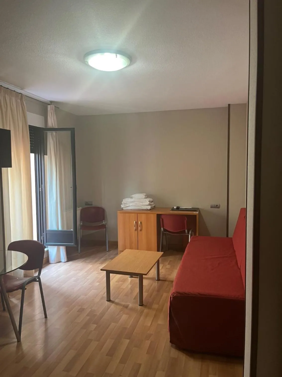 Dining area, Bed in JCH Congreso Apartamentos