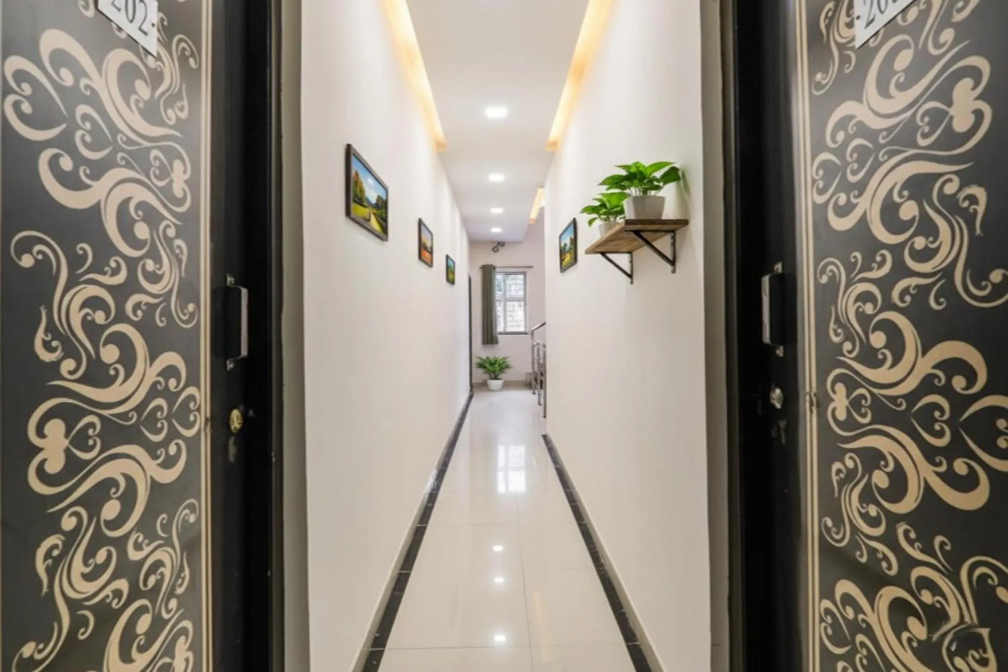 Lobby or reception in FabExpress Diamond Residency - Airport road