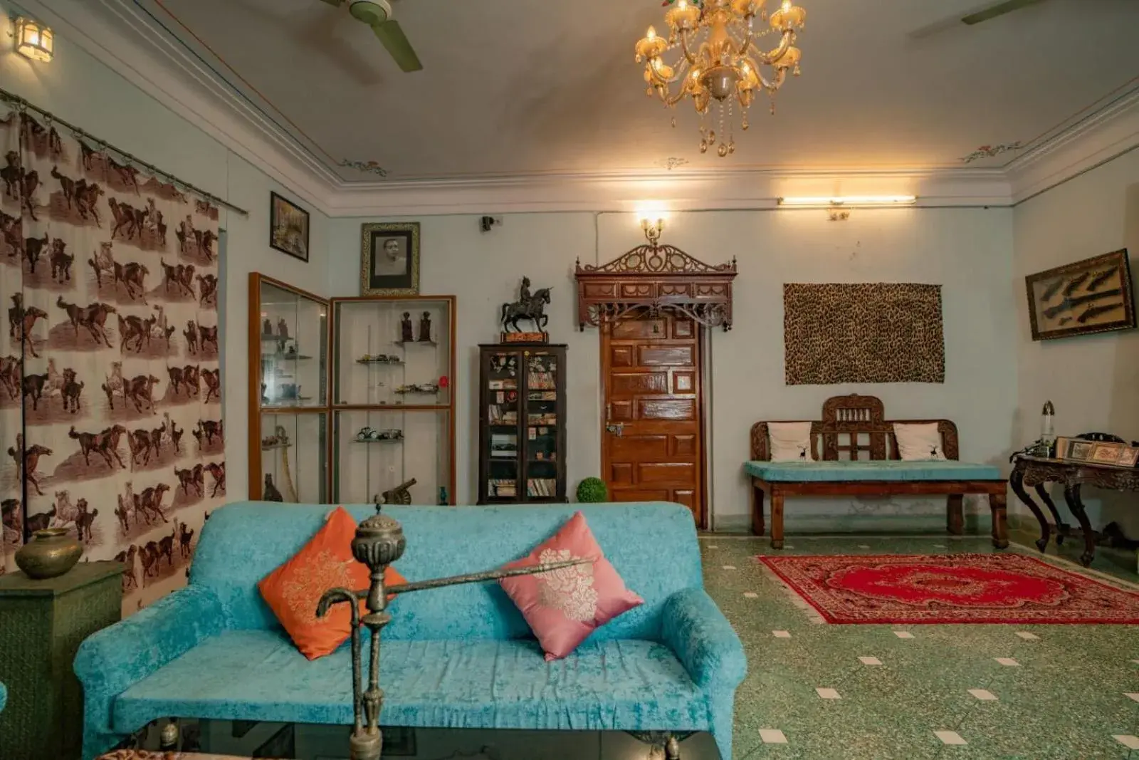 Lobby or reception in Hotel Ambavgarh Palace Lobby or reception in Hotel Ambavgarh Palace