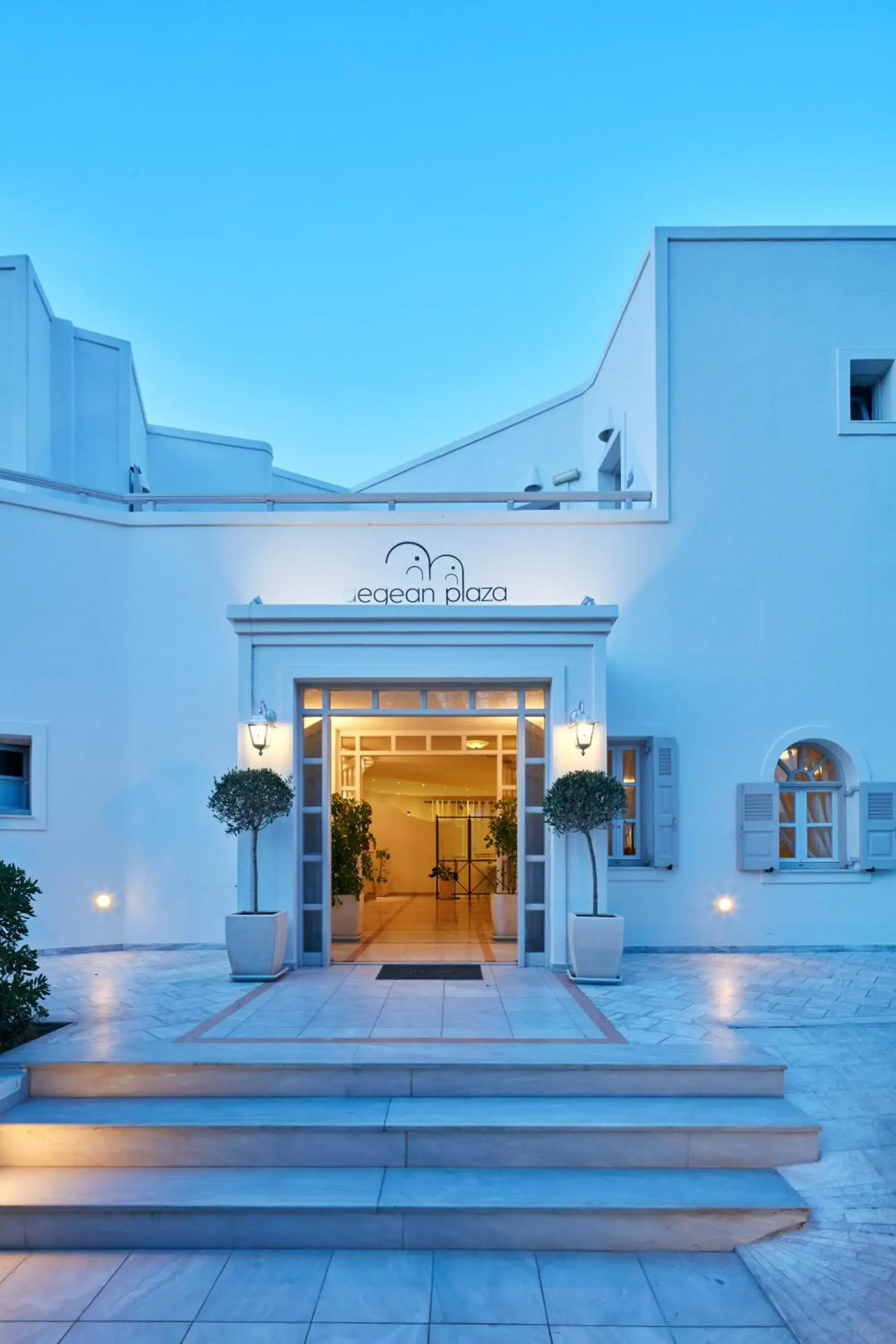 Facade/entrance in Aegean Plaza Hotel Facade/entrance in Aegean Plaza Hotel