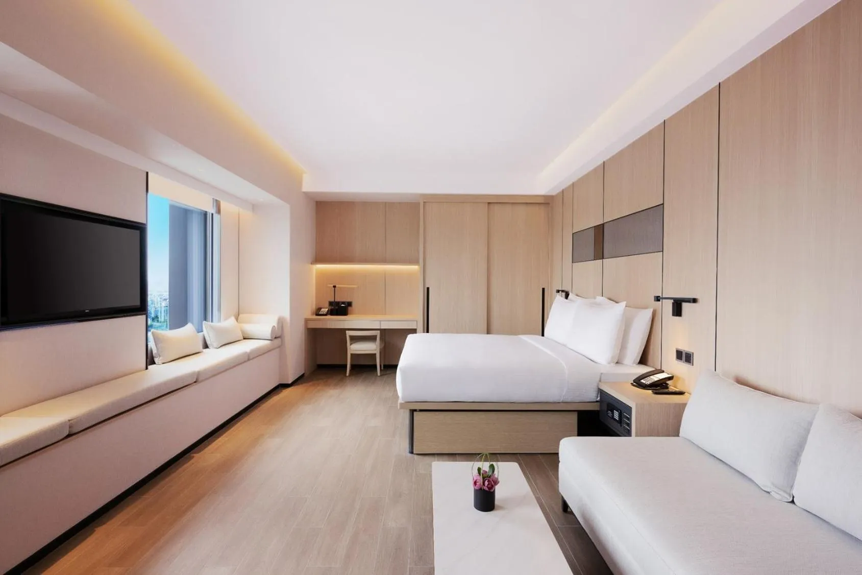 Bed in Metropolitan Residence