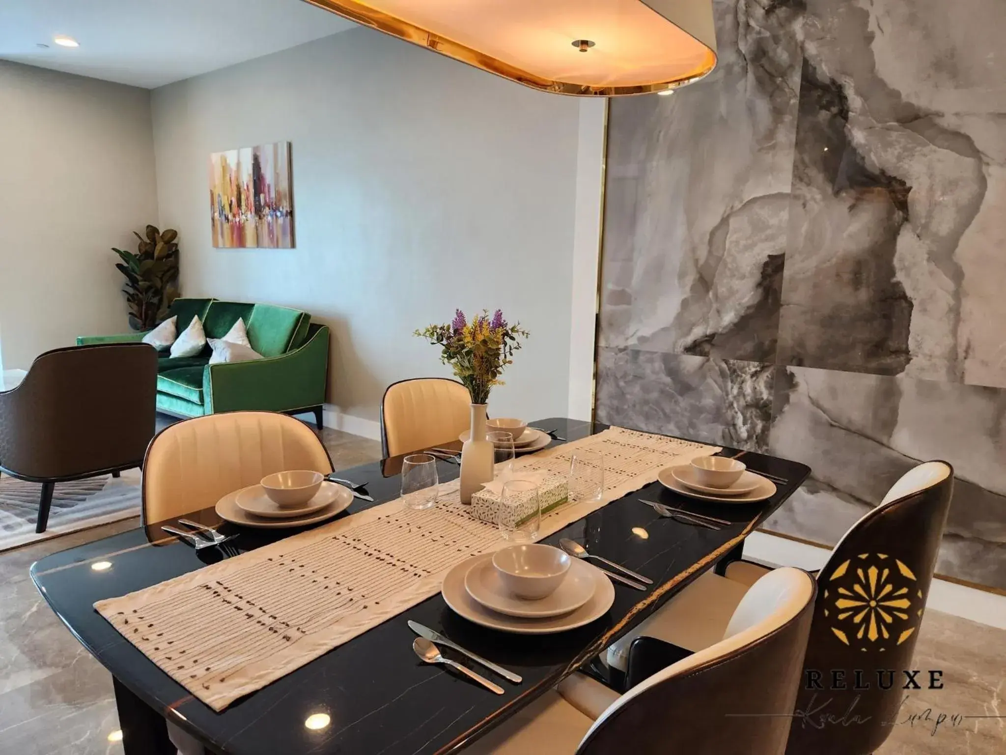 Living room in The Platinum 2 by MiuKy KLCC, Kuala Lumpur Living room in The Platinum 2 by MiuKy KLCC, Kuala Lumpur