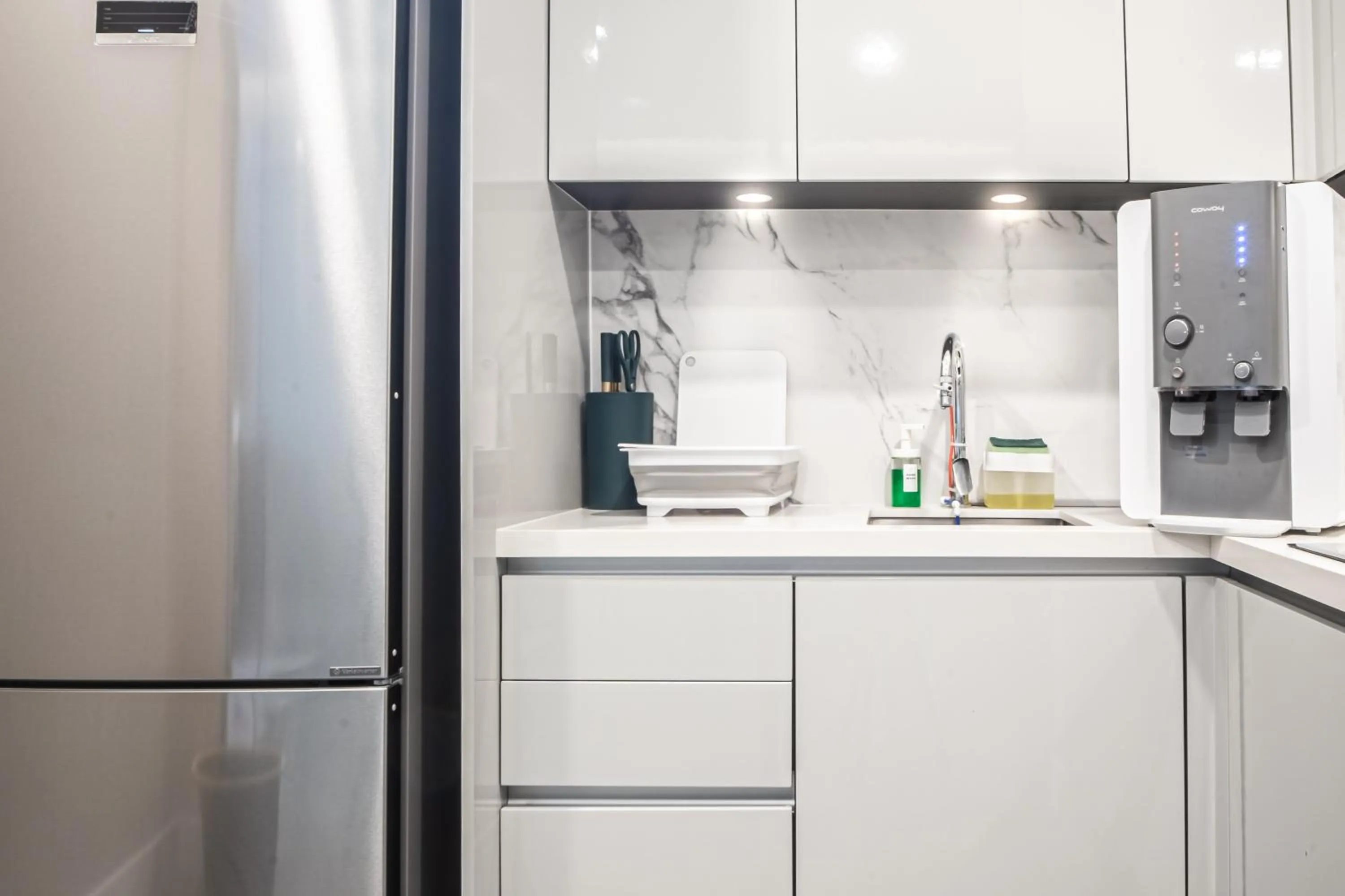 Kitchen or kitchenette in The Platinum 2 by MiuKy KLCC, Kuala Lumpur