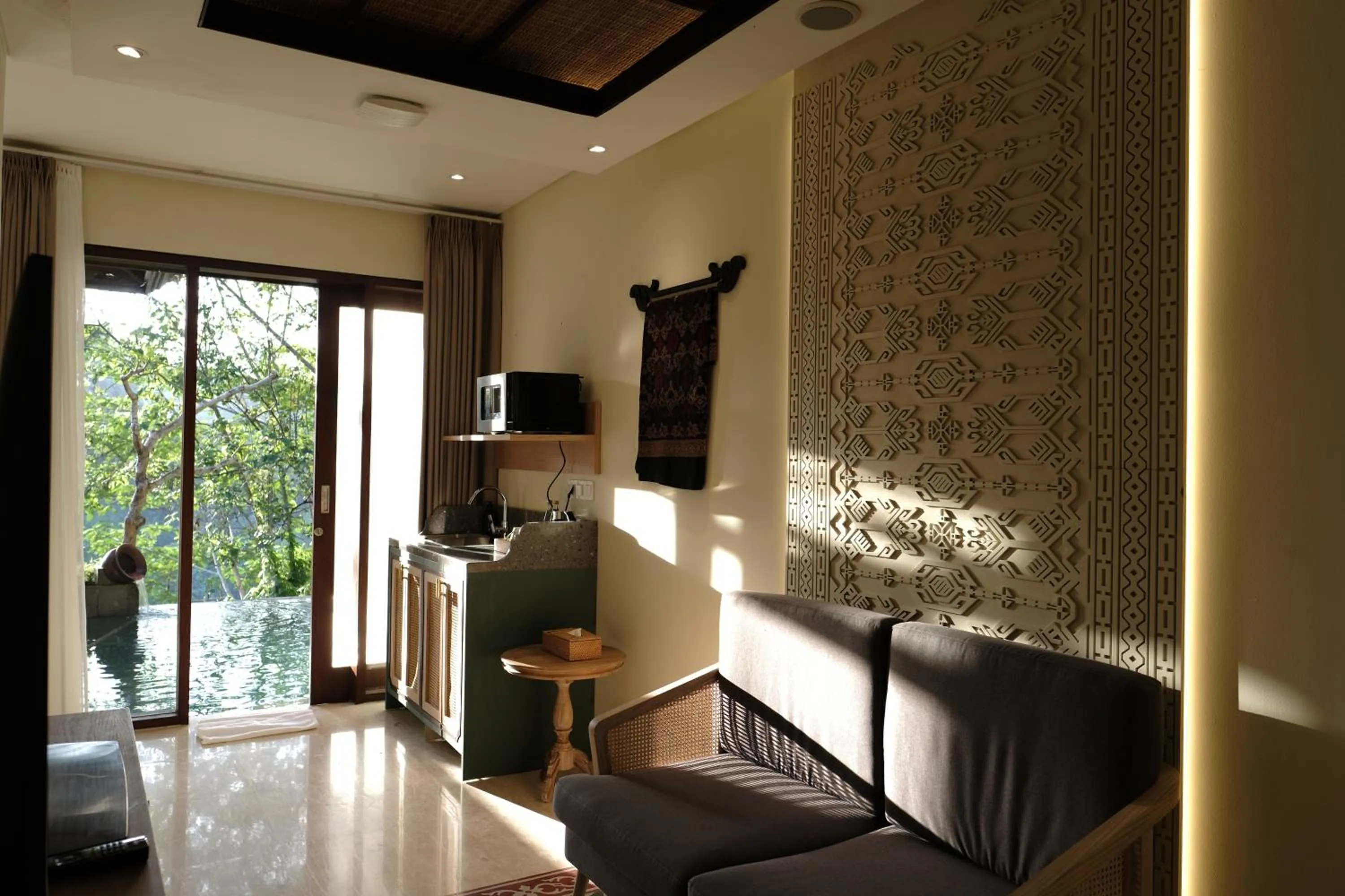 Living room in Horison Ume Suites & Villas