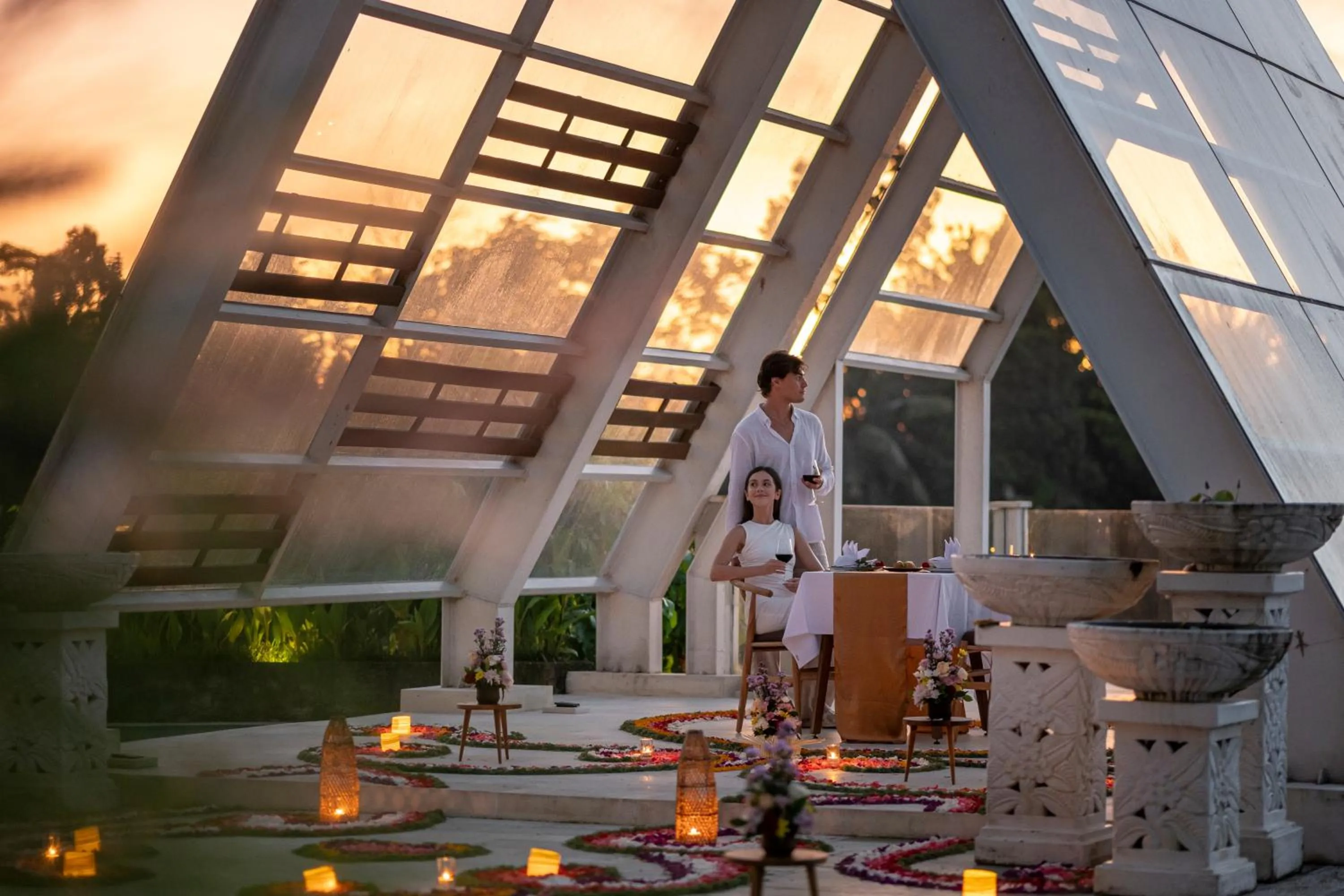 Dinner in Metland Venya Ubud