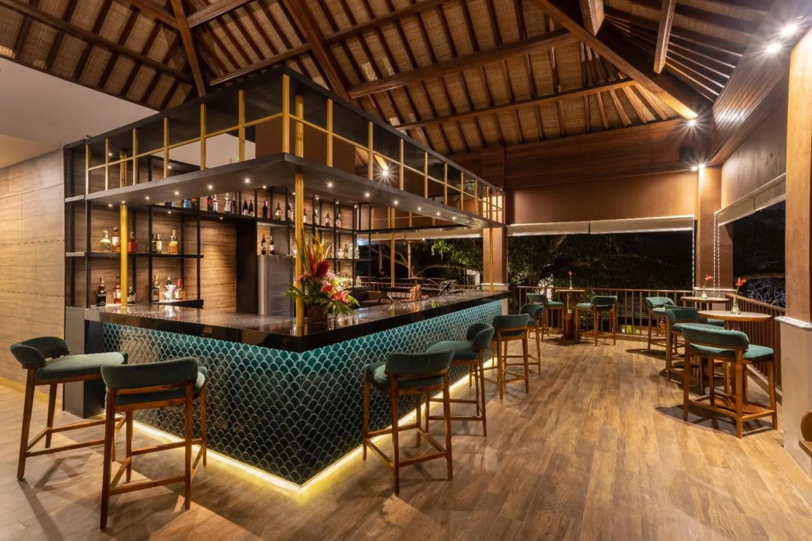 Lounge or bar in Horison Ume Suites & Villas