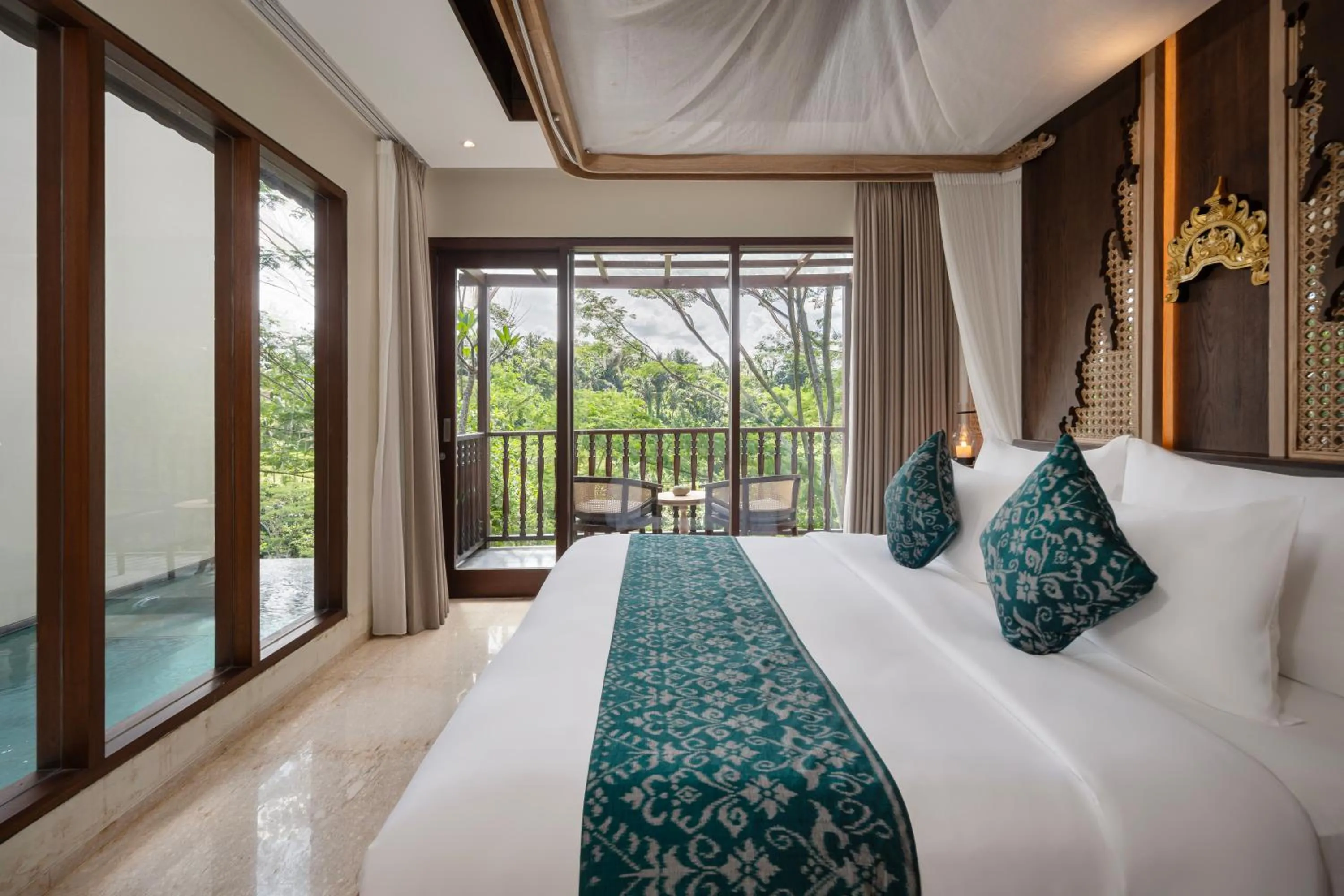 Bed in Metland Venya Ubud