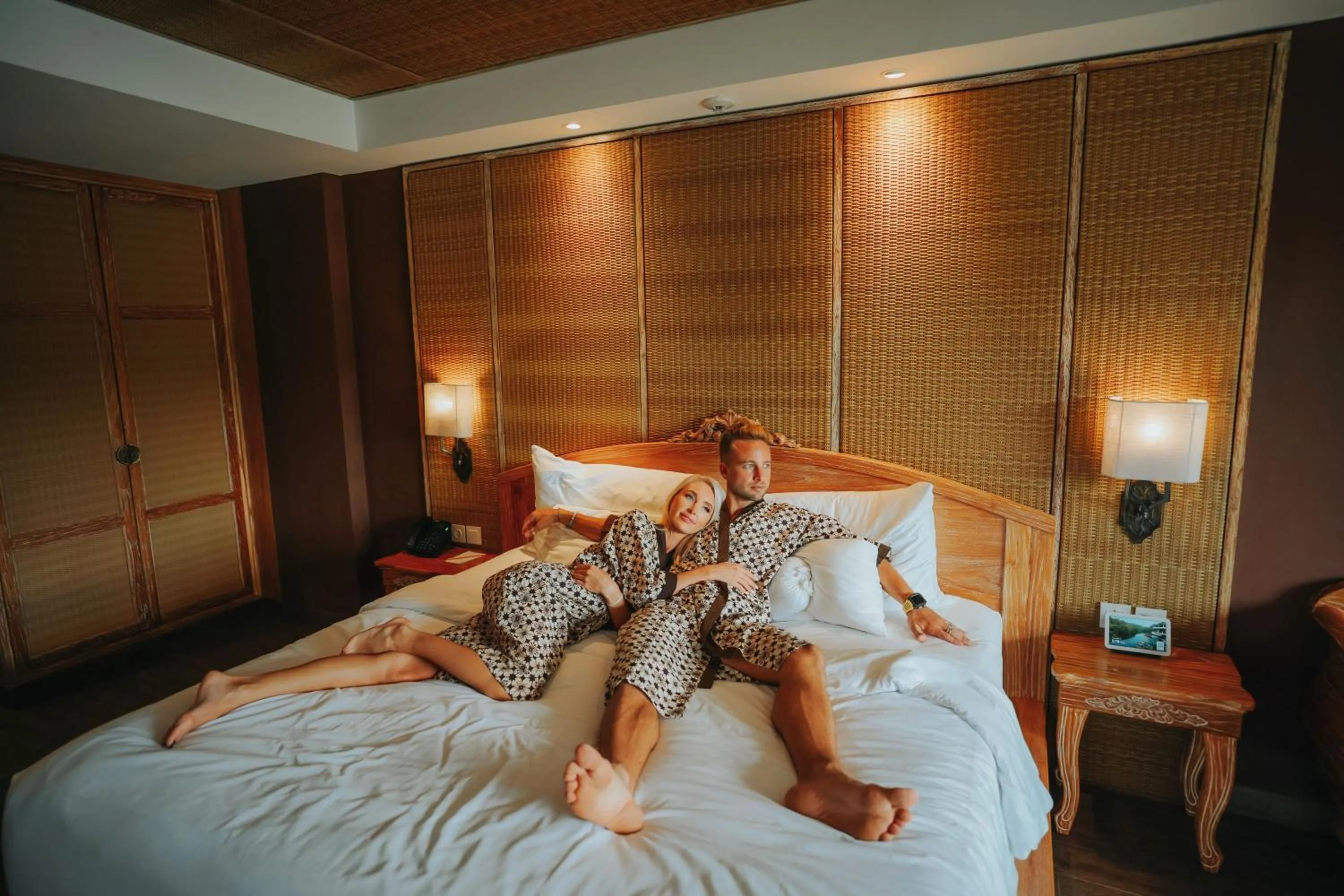 Bedroom, Bed in Horison Ume Suites & Villas