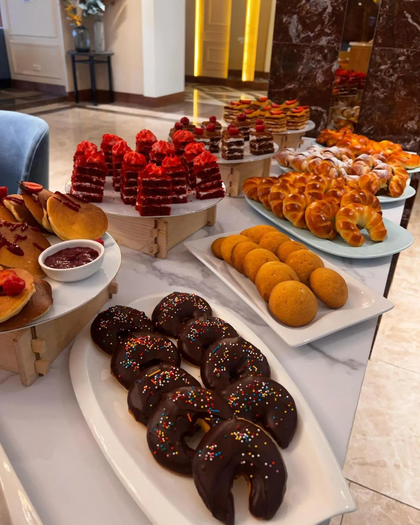 Breakfast in Sofia International Hotel