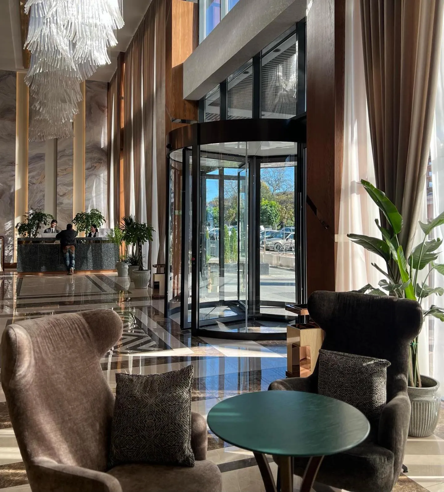 Property building in Sofia International Hotel