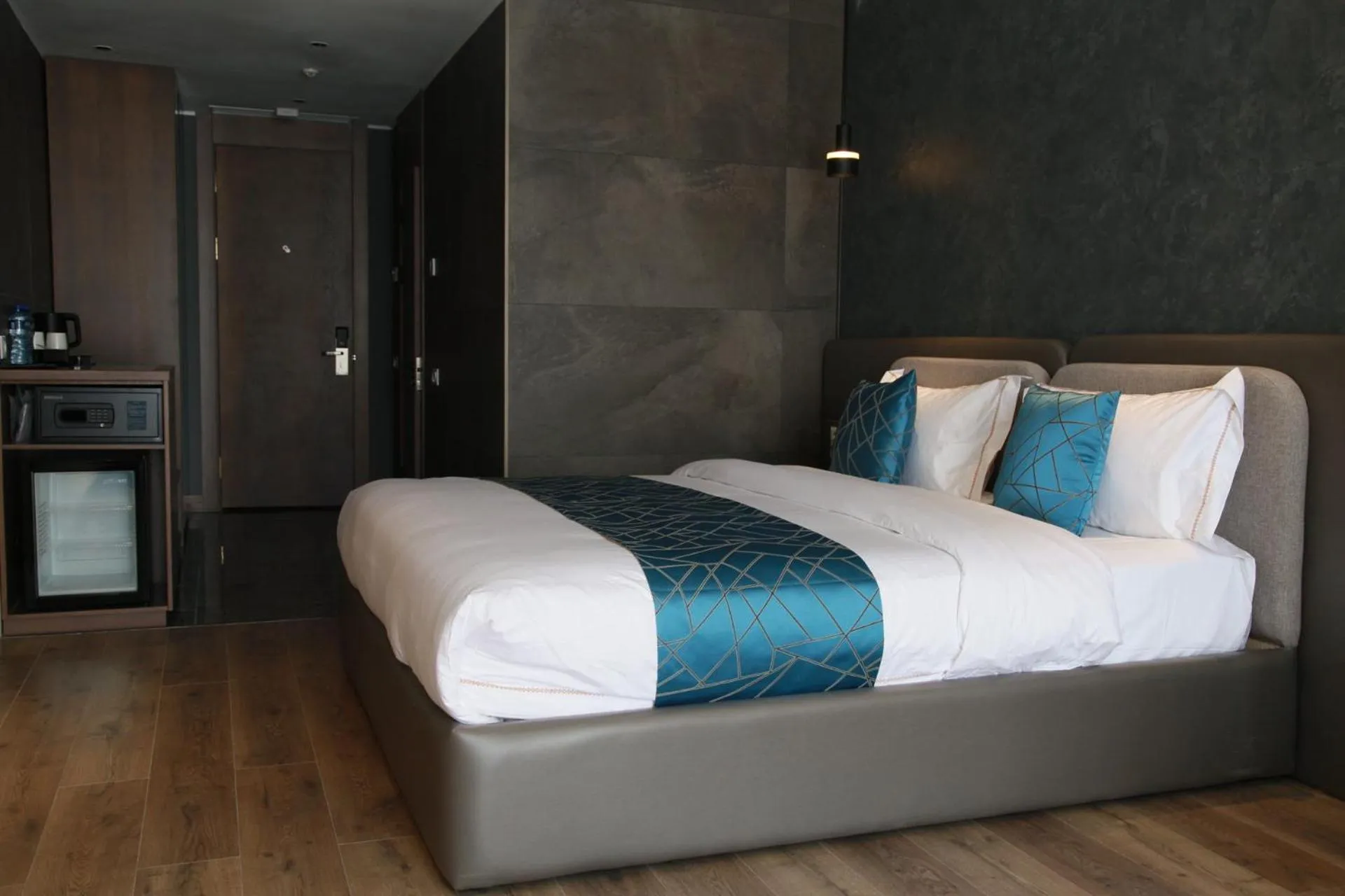 Bed in Sofia International Hotel