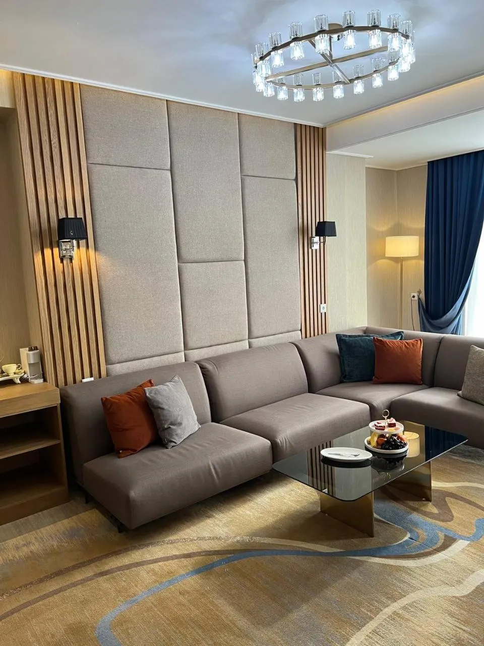 Seating area in Sofia International Hotel