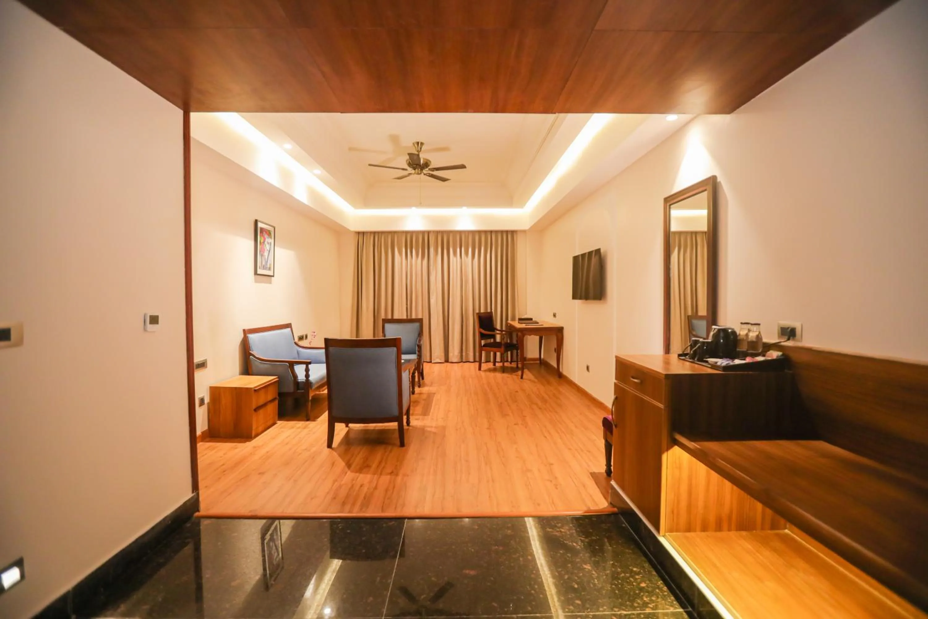 Seating area in Regenta City Vilas Palace Ambala