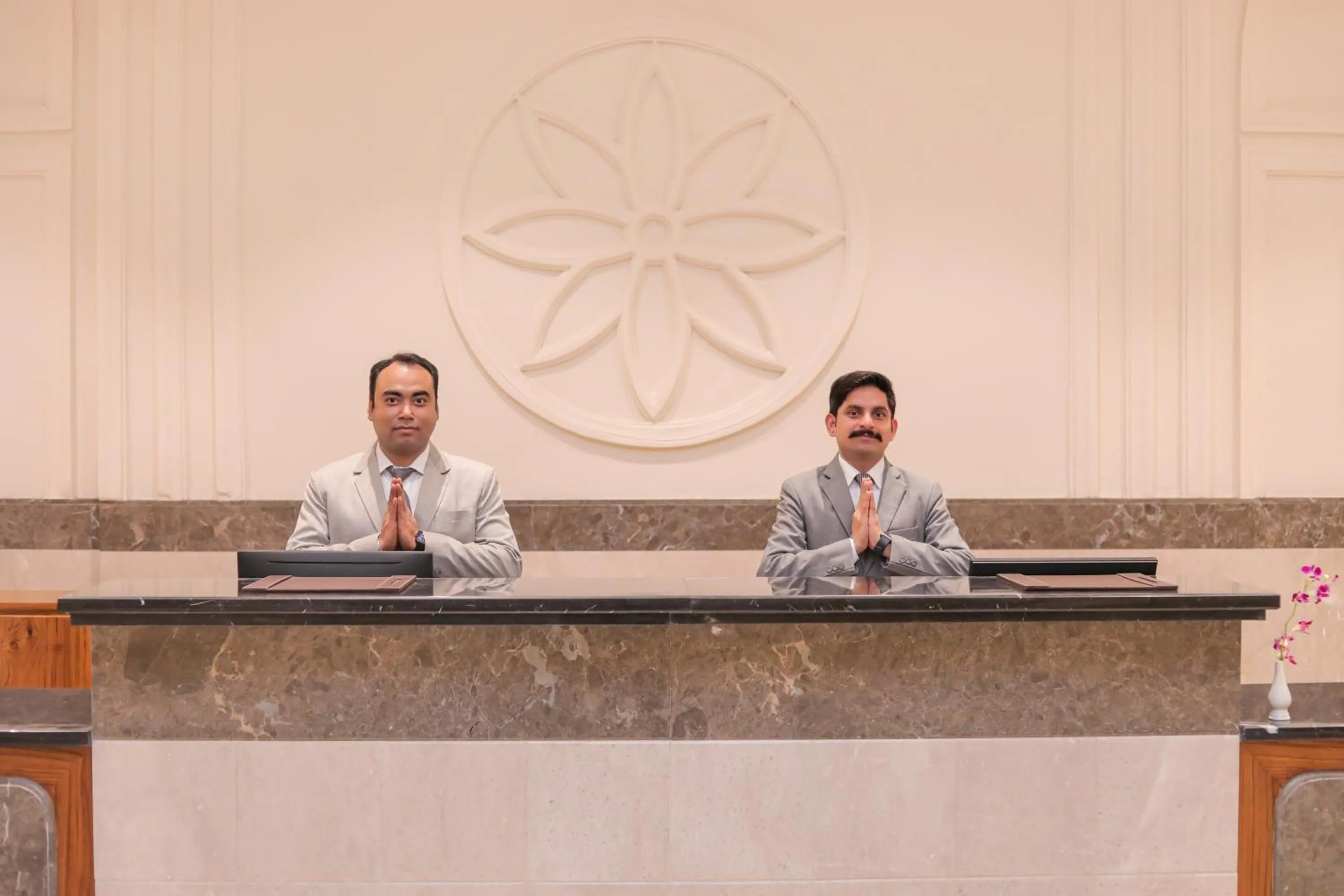 Lobby or reception in Regenta City Vilas Palace Ambala