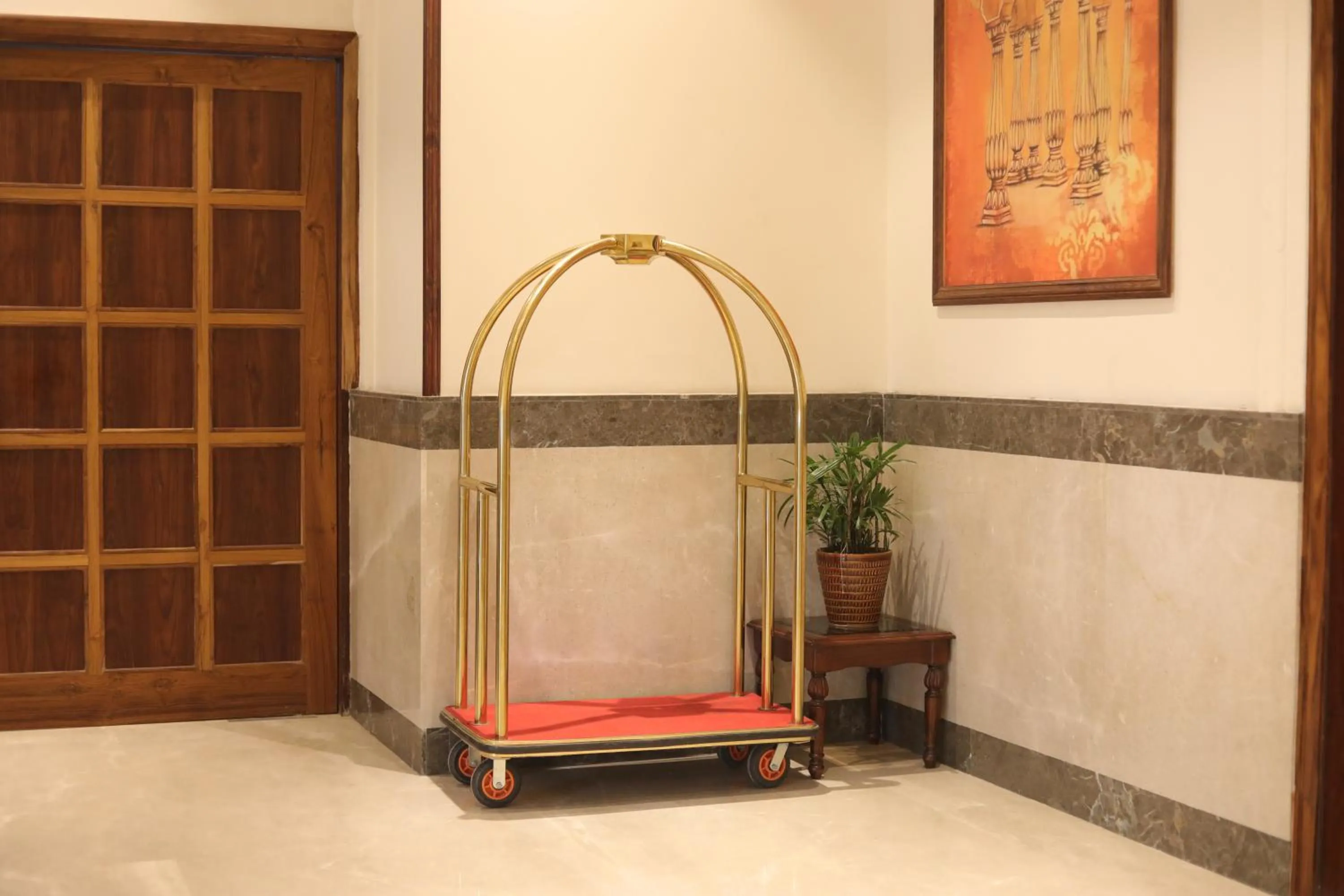 Lobby or reception in Regenta City Vilas Palace Ambala