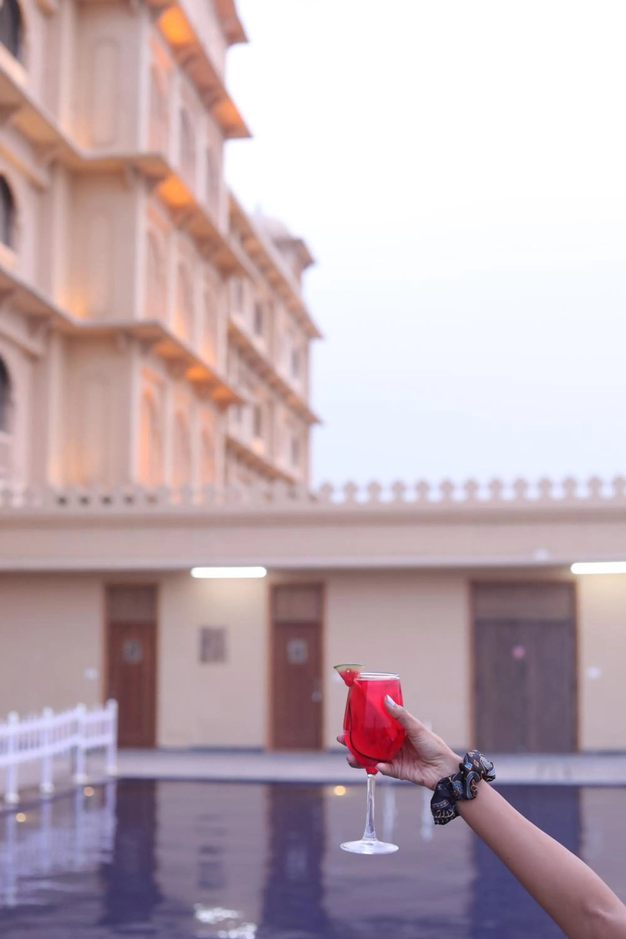 Swimming pool in Regenta City Vilas Palace Ambala