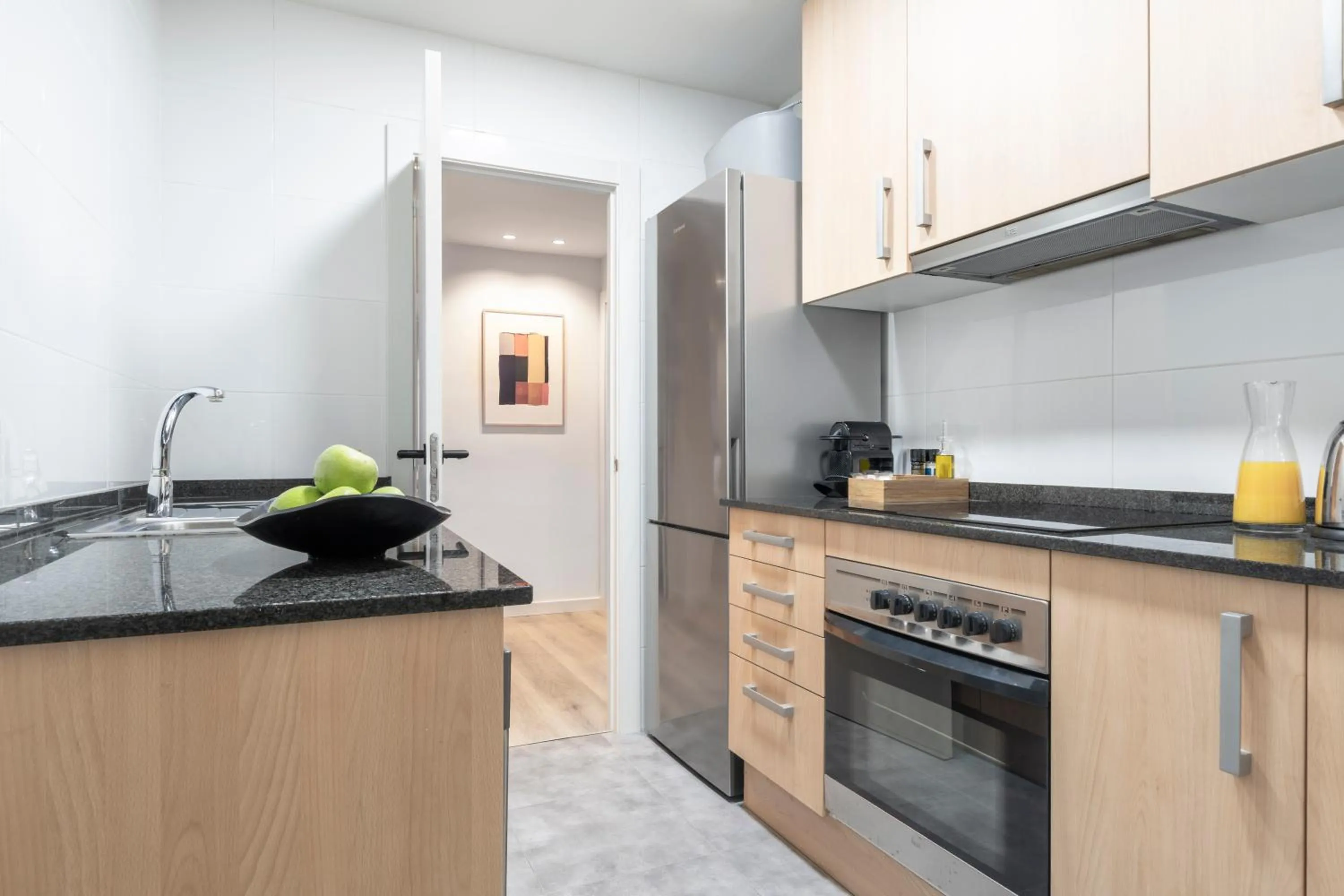 Kitchen or kitchenette in Arrivo Apartments
