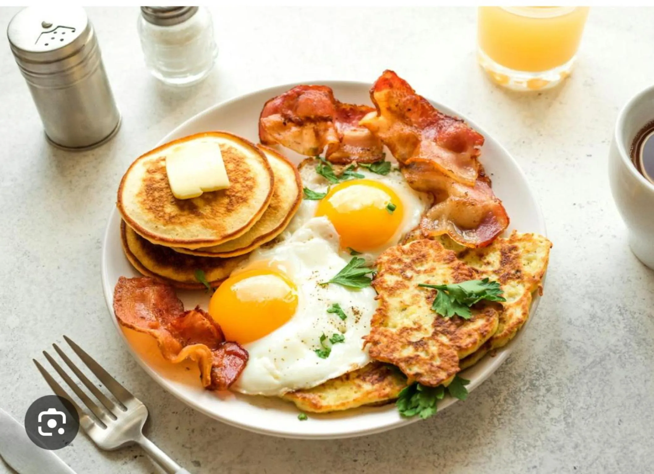 Breakfast in The Bella Vista -Traveler's choice awarded