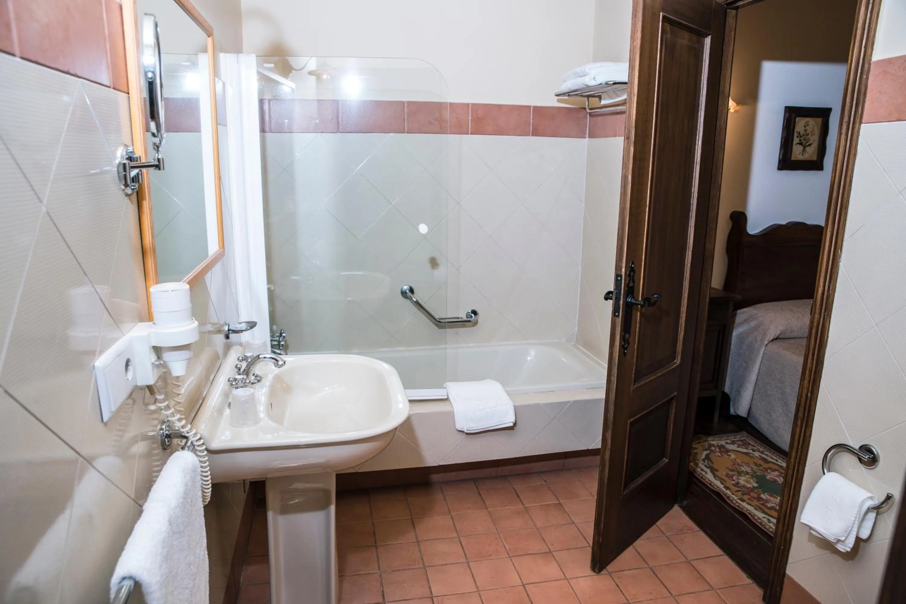 Decorative detail in Hotel Monumento Pazo do Castro