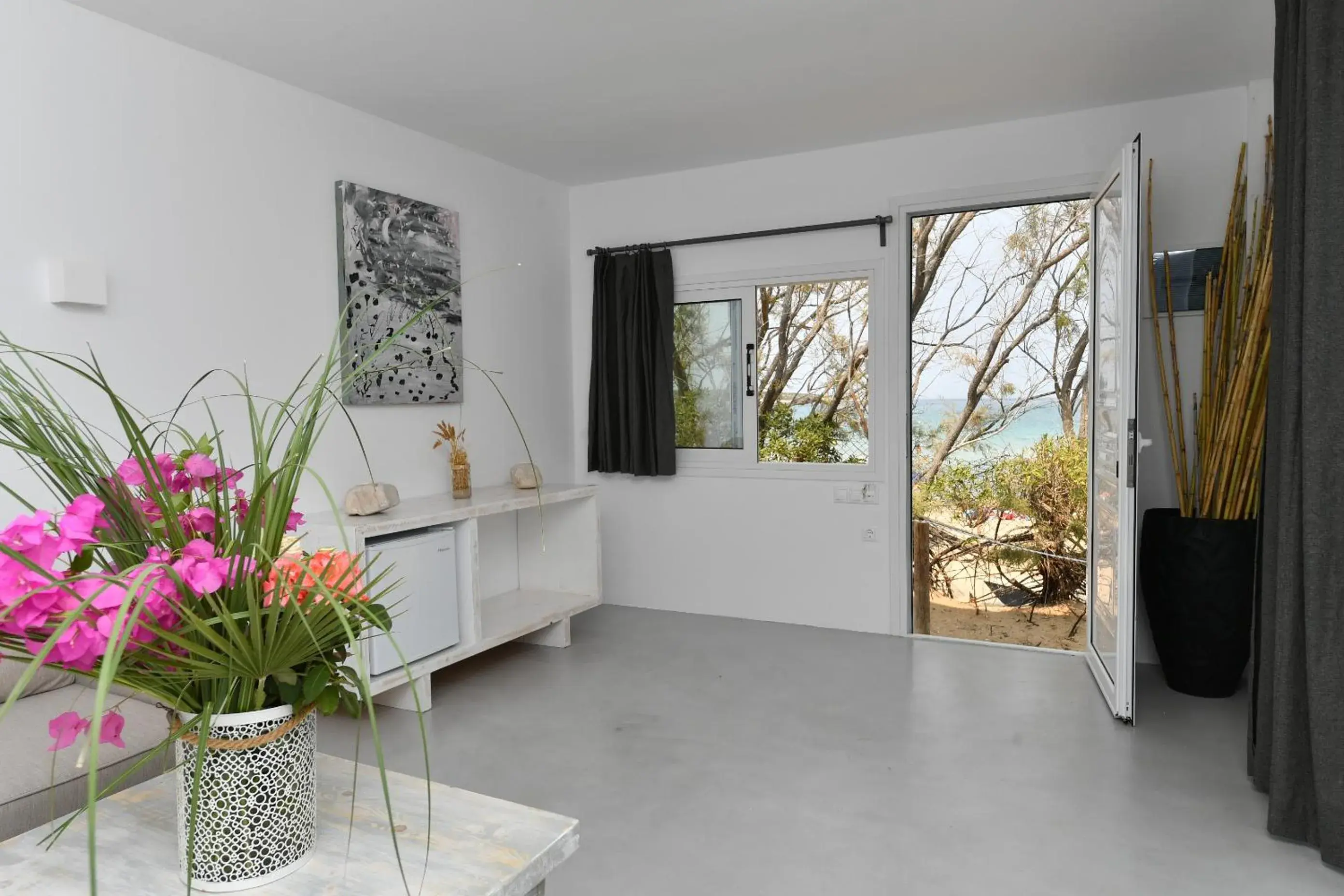 Living room in Surfing Beach Village Paros Living room in Surfing Beach Village Paros