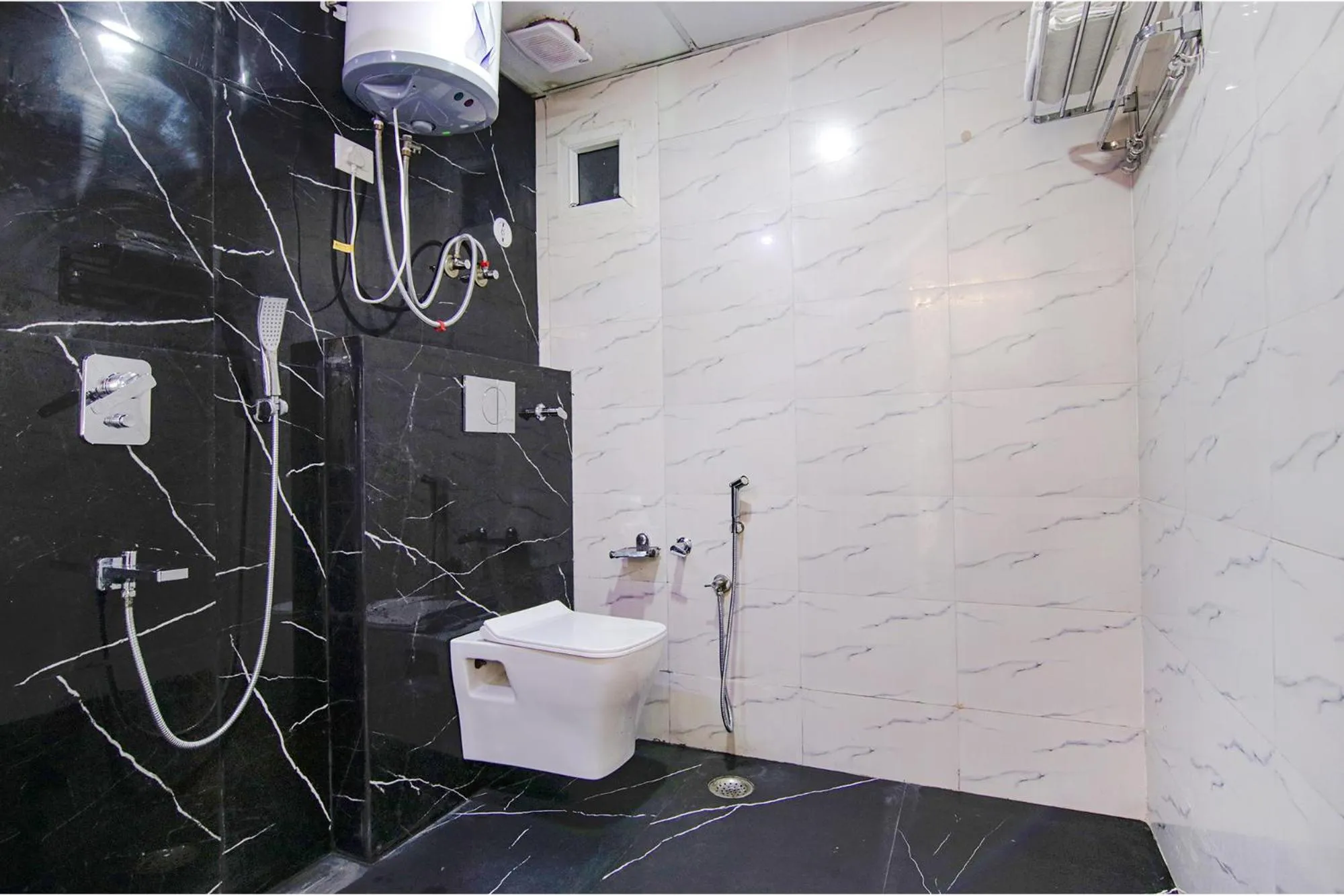 Bathroom in FabHotel Satyam International
