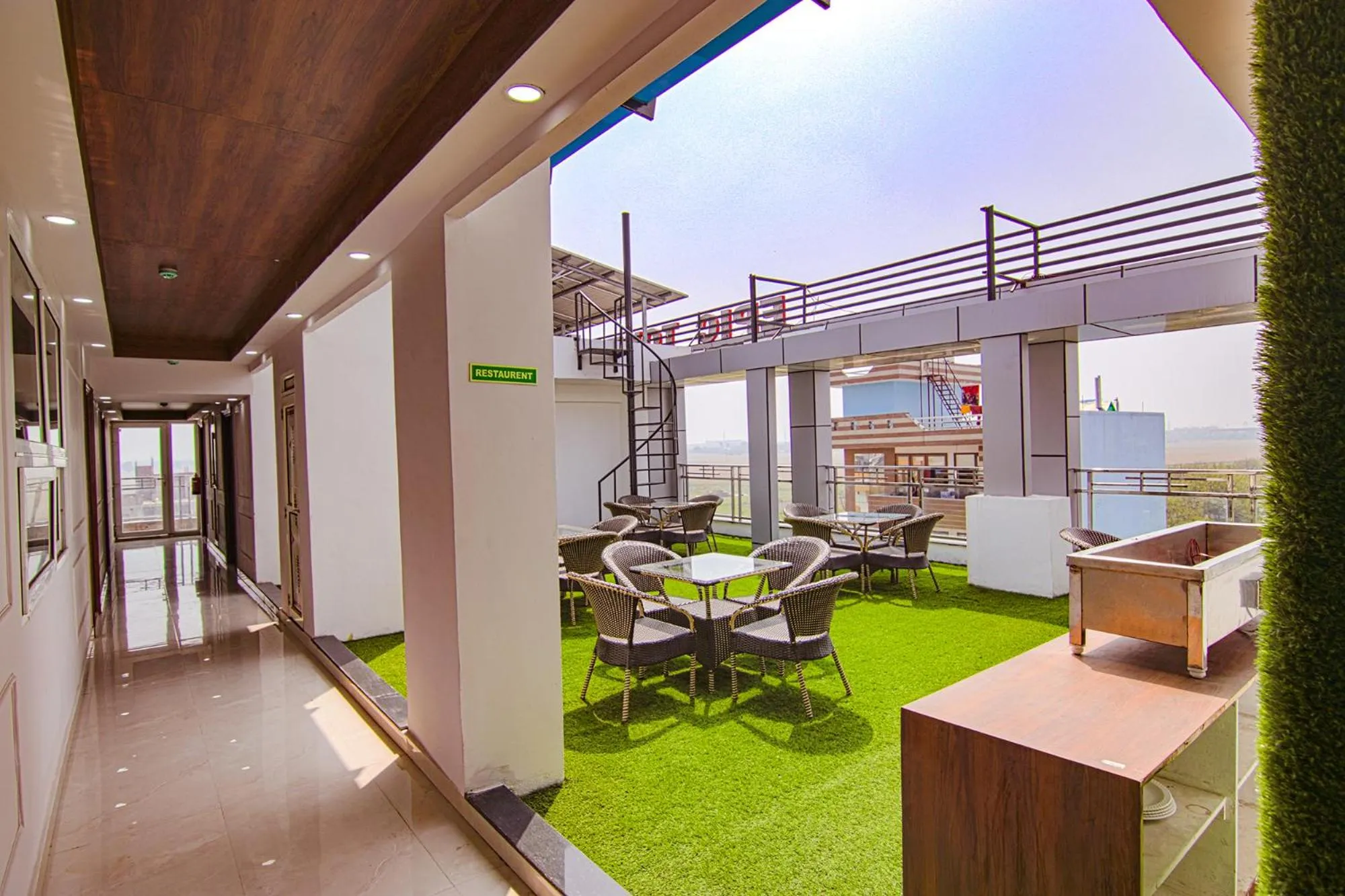 Balcony/Terrace in FabHotel Satyam International