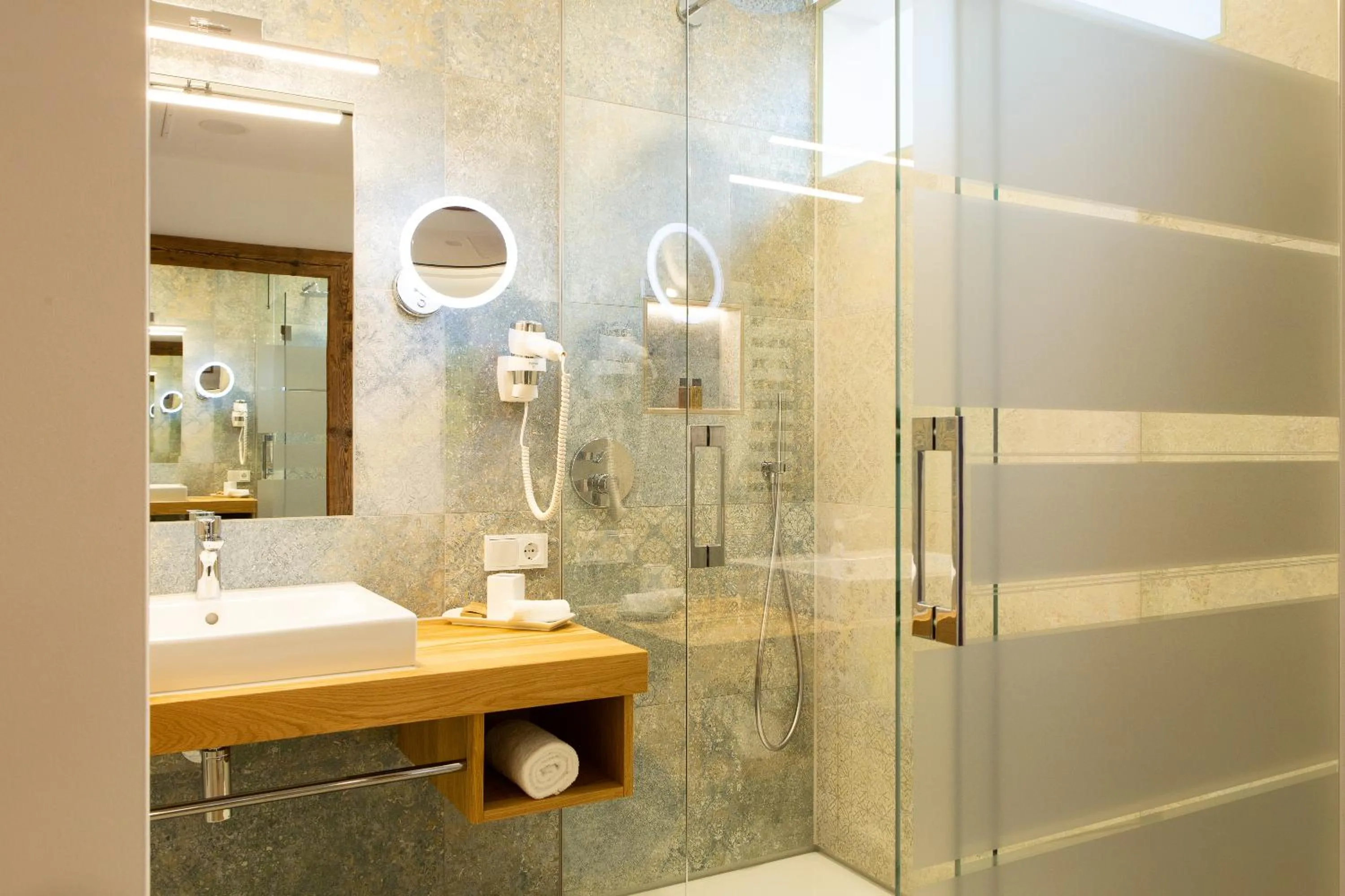 Bathroom in Gasthof & Hotel Bichler