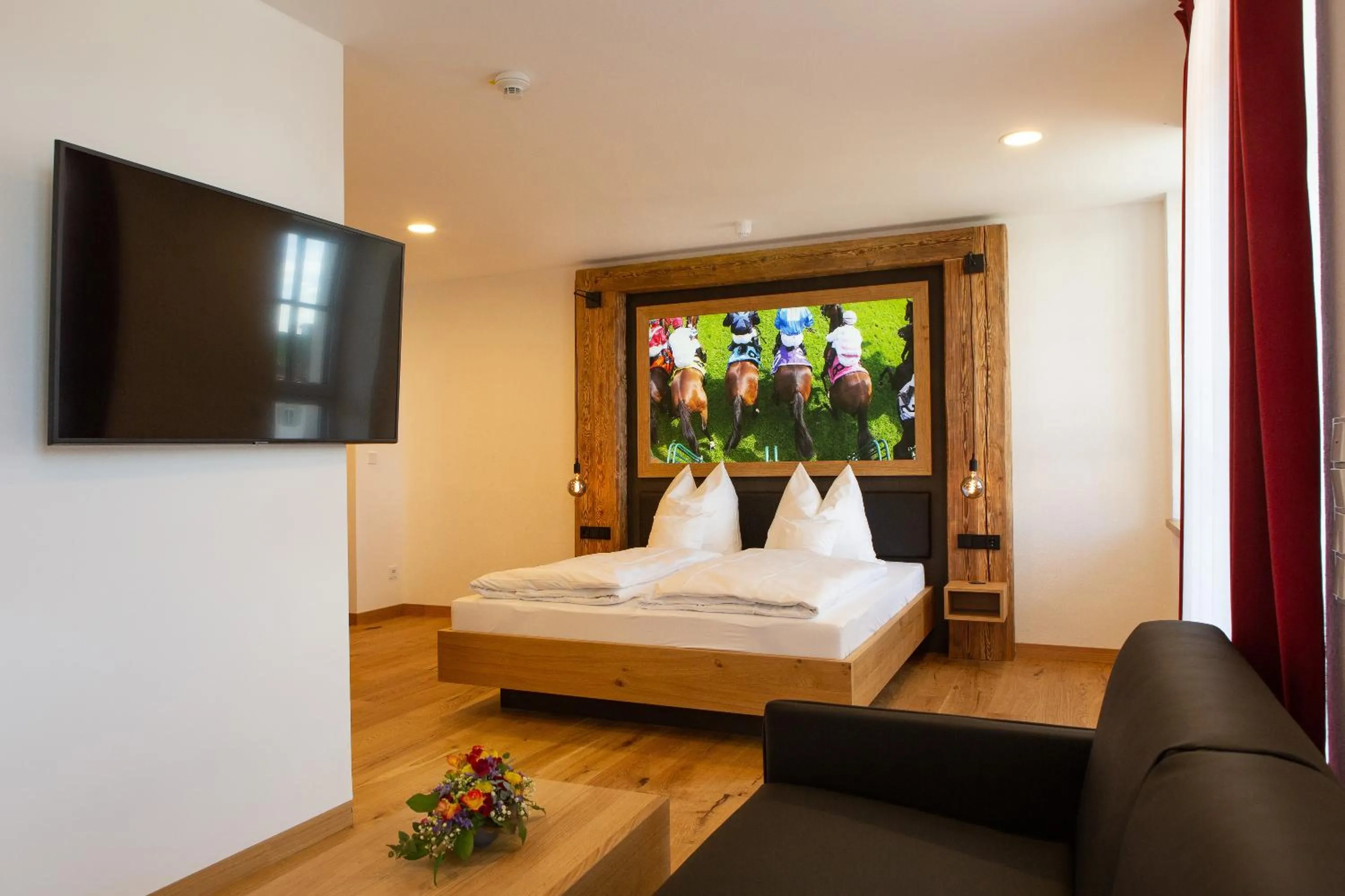 Bed in Gasthof & Hotel Bichler