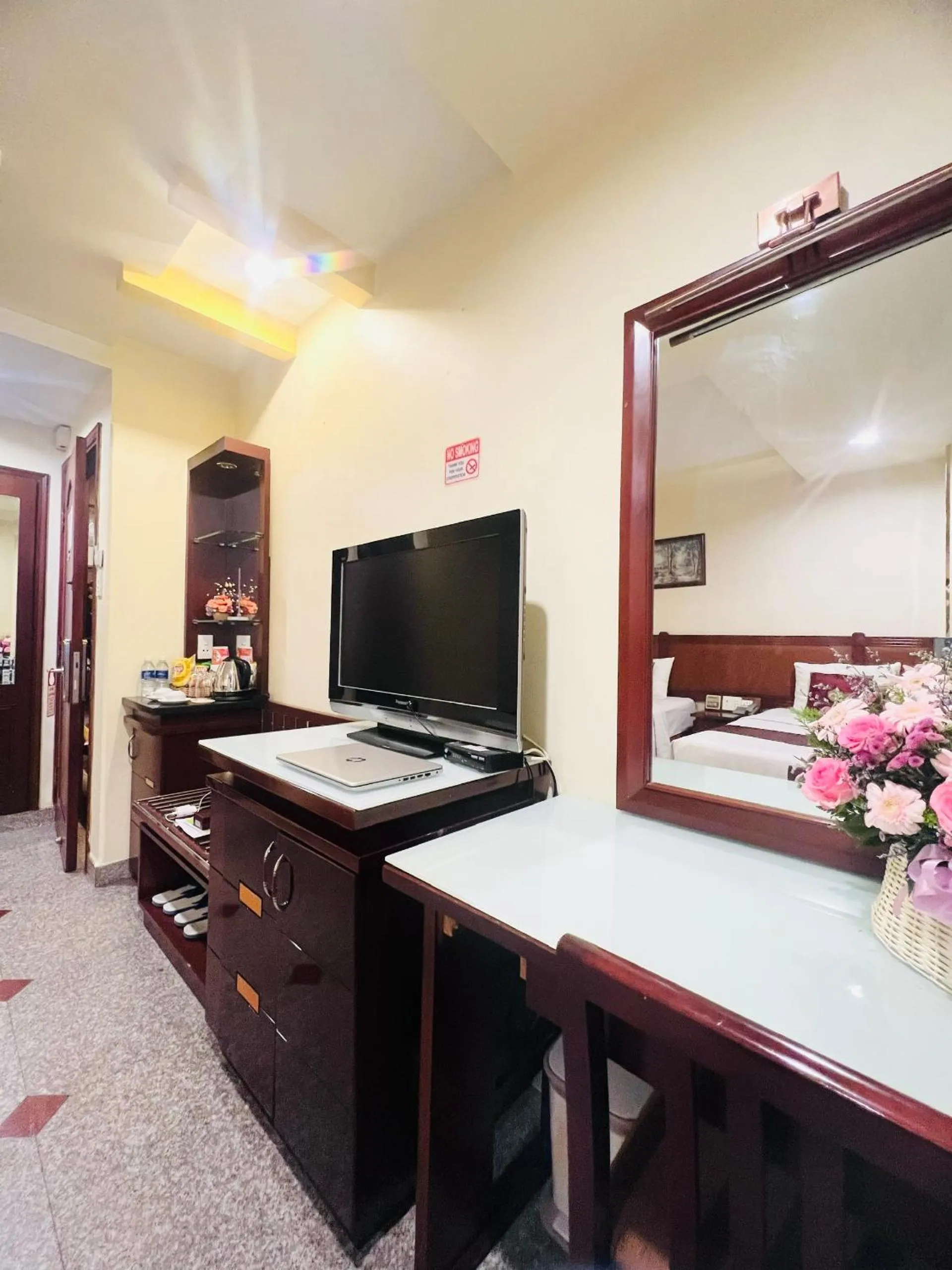 Communal lounge/ TV room in LUCASTA SAIGON Hotel