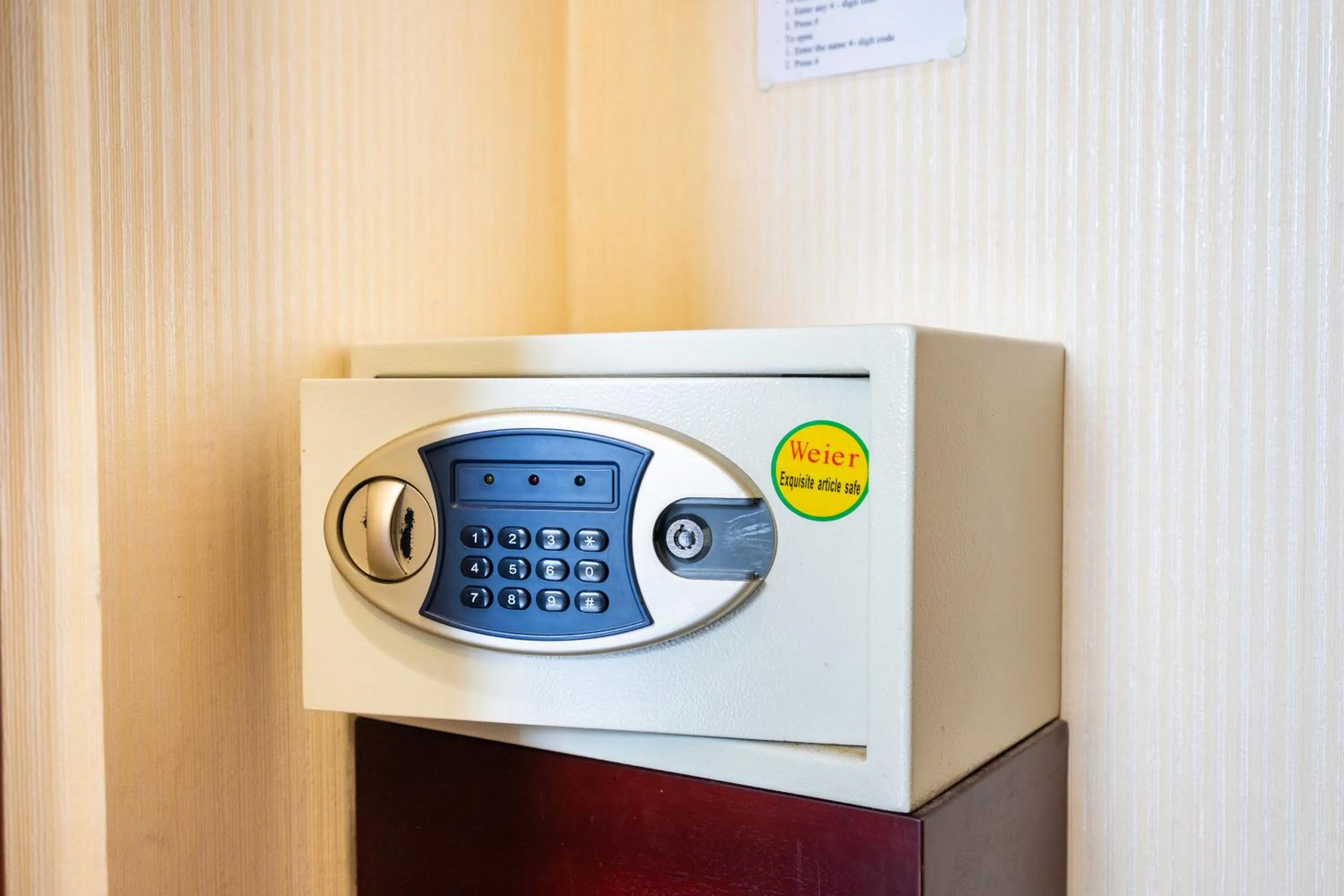 safe in LUCASTA SAIGON Hotel