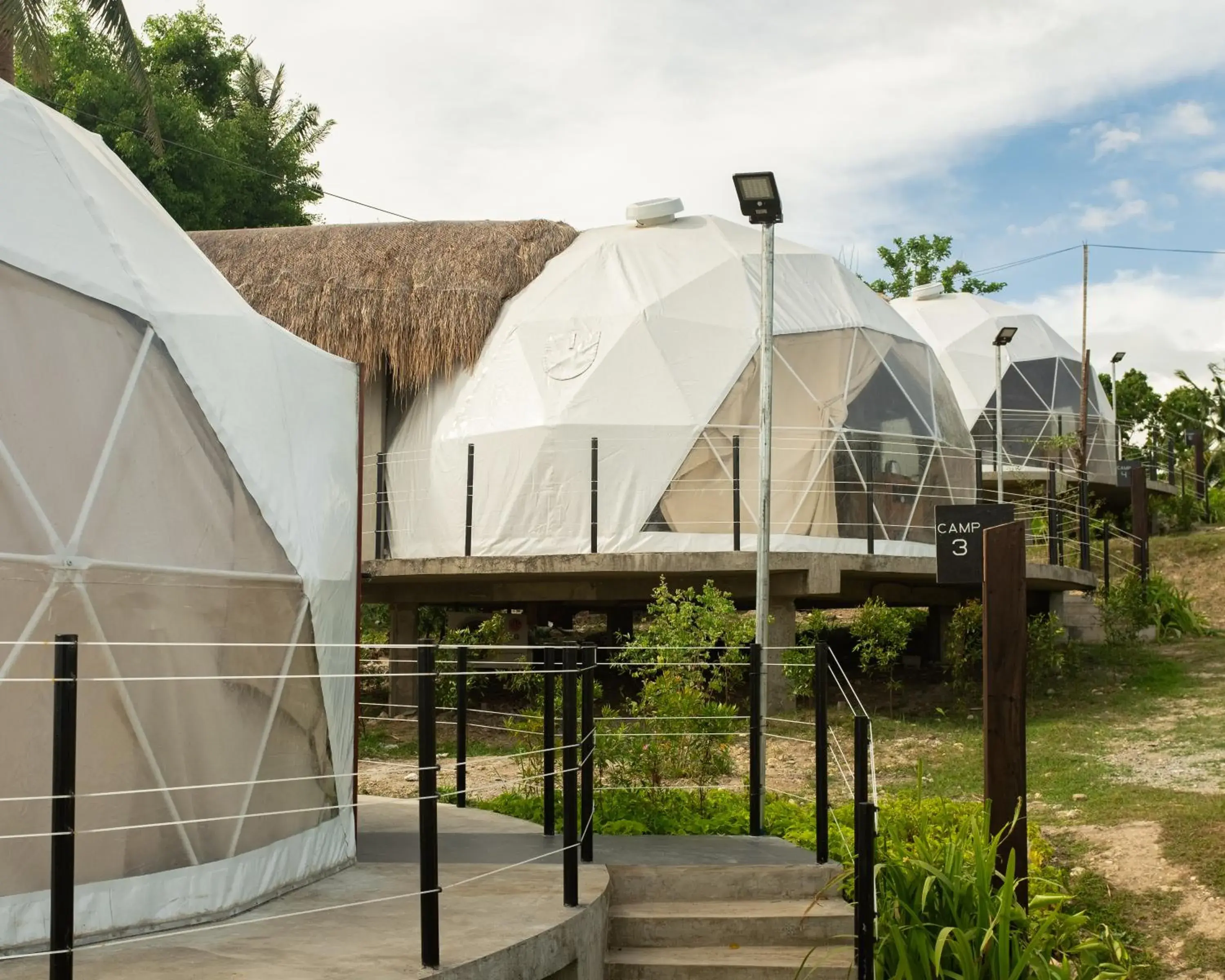 DOME TENT in La Joya Farm Resort & Spa DOME TENT in La Joya Farm Resort & Spa