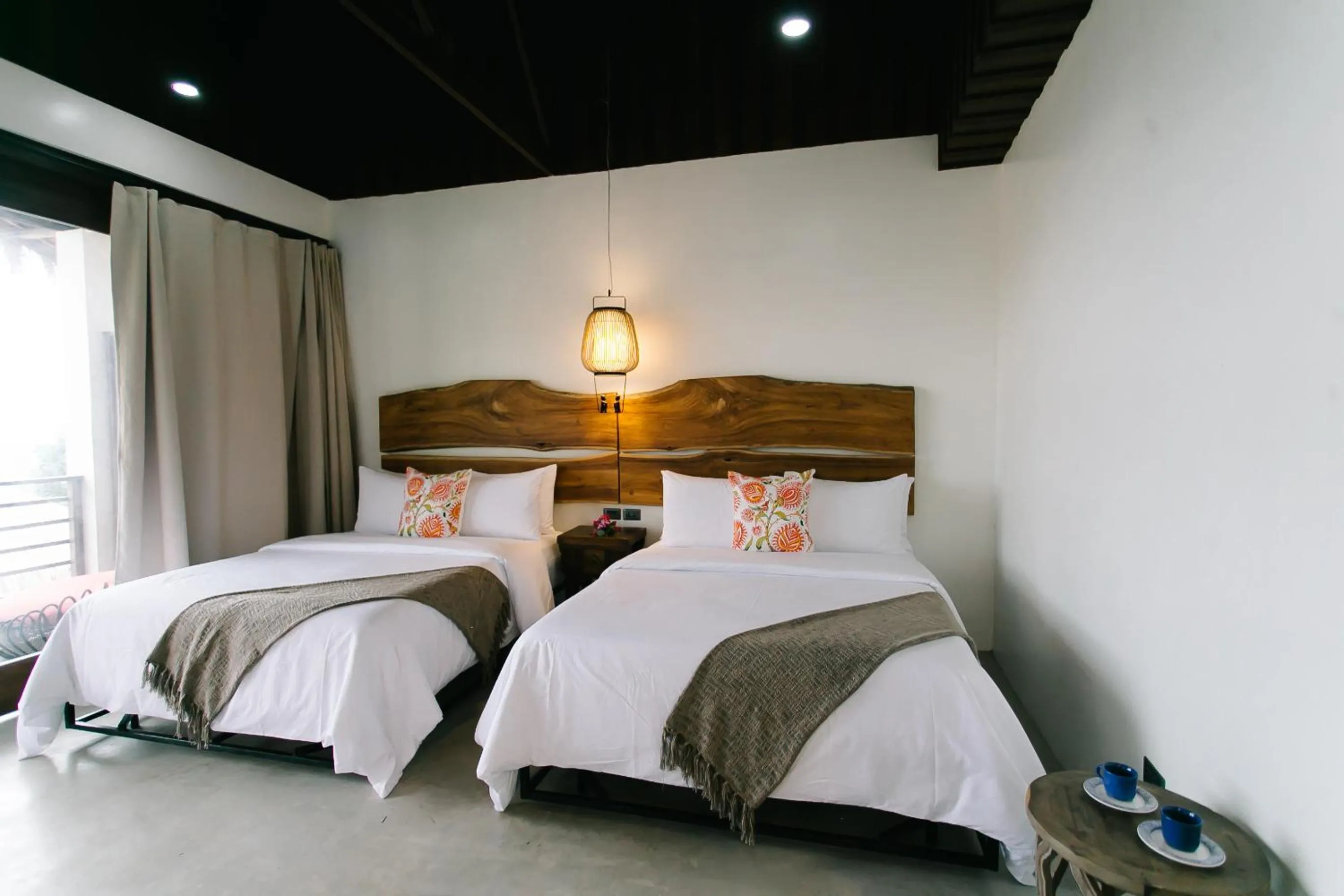 Bed in La Joya Farm Resort & Spa