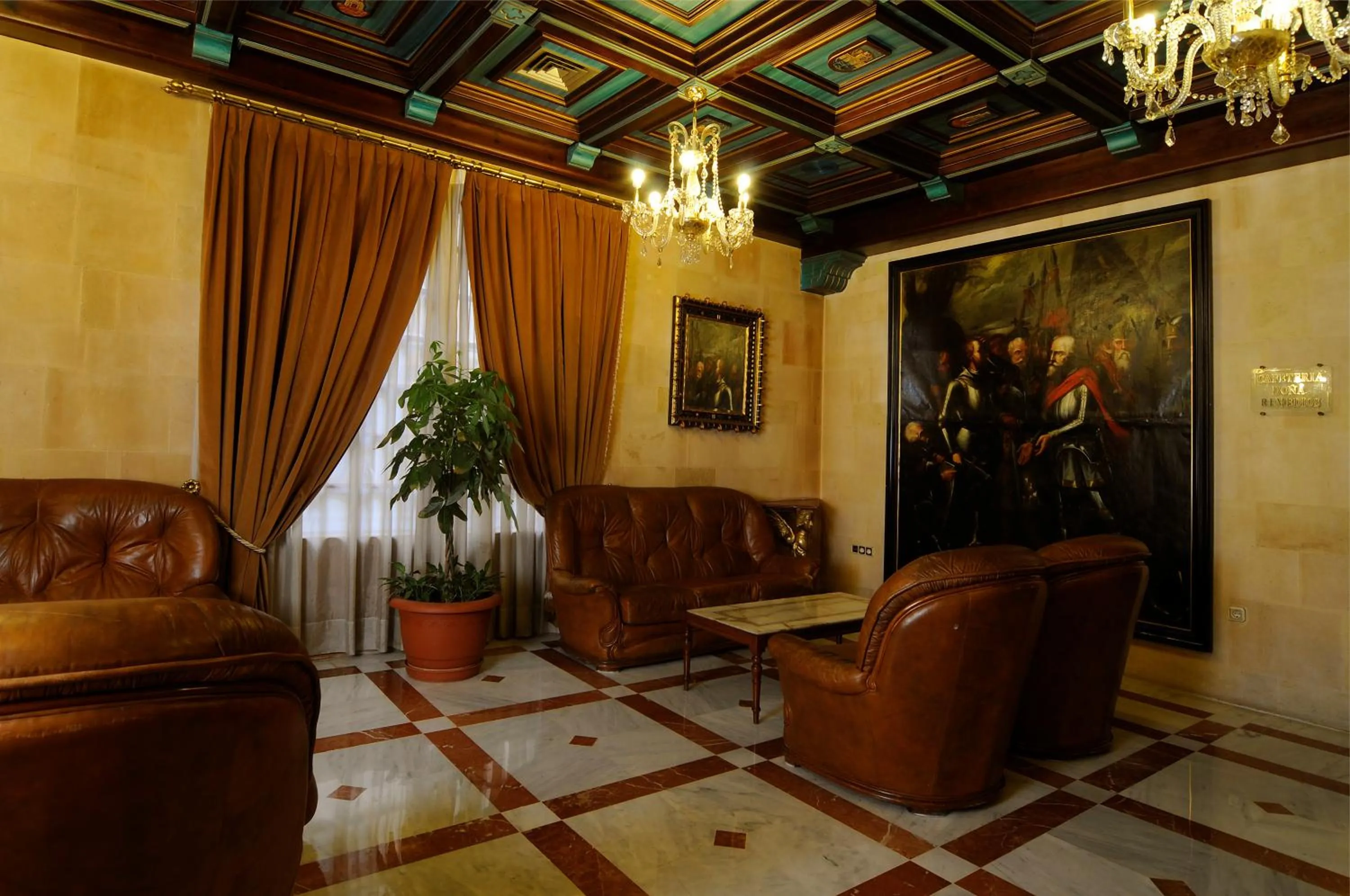 Communal lounge/ TV room in Hotel II Virrey