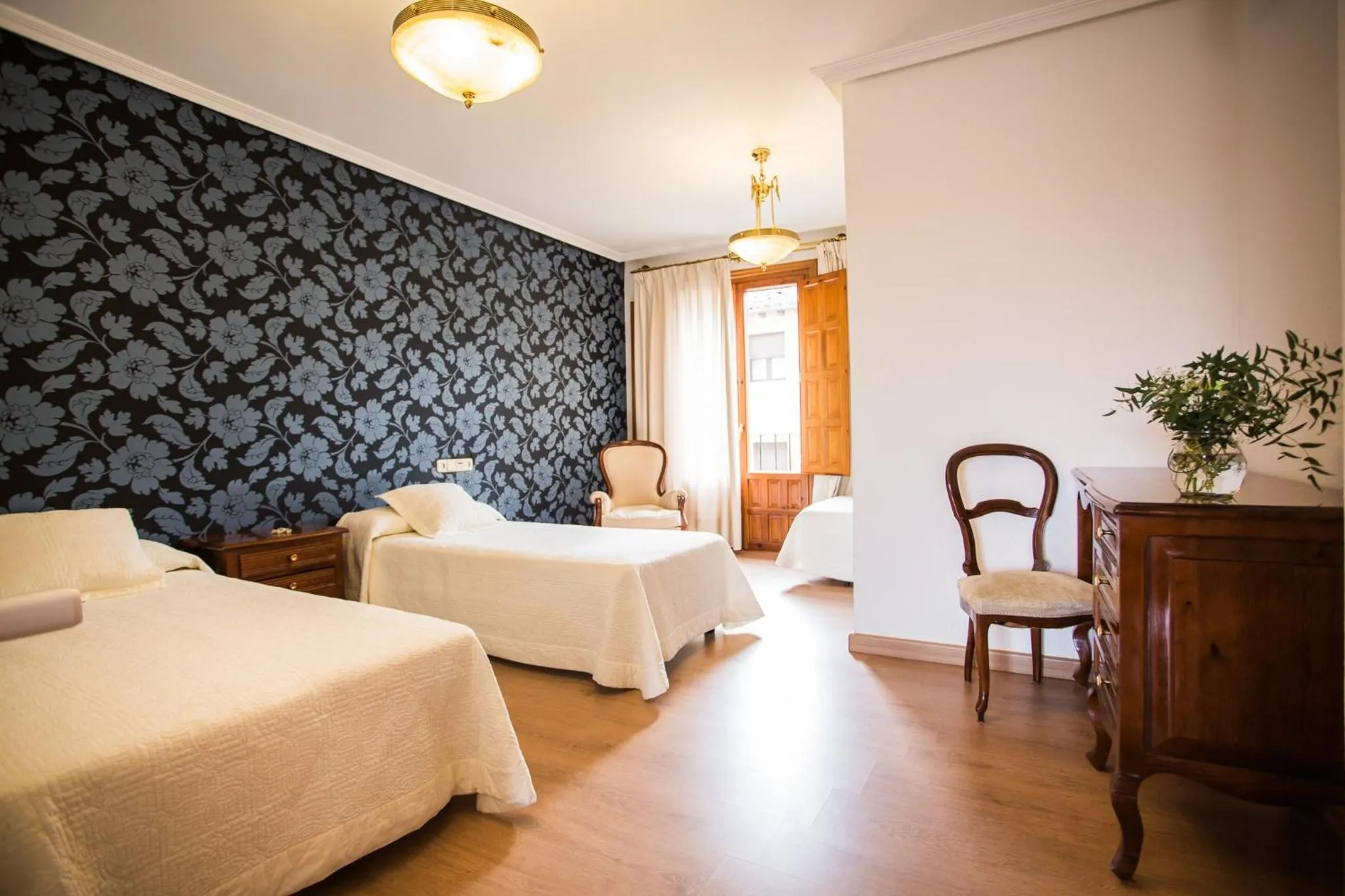 Bed in Hotel II Virrey