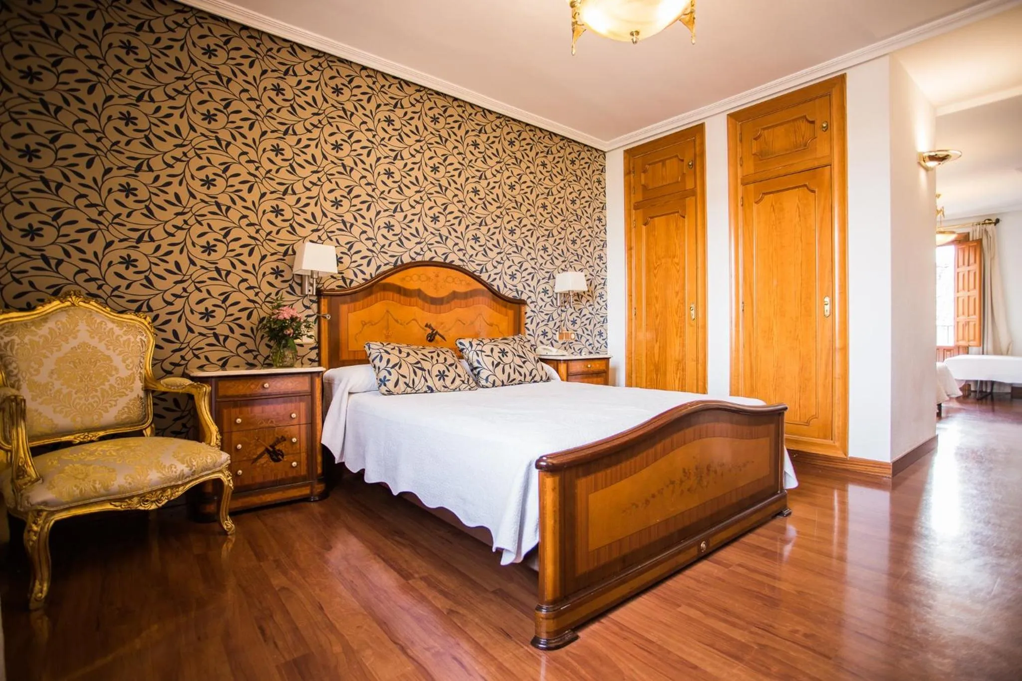 Bed in Hotel II Virrey