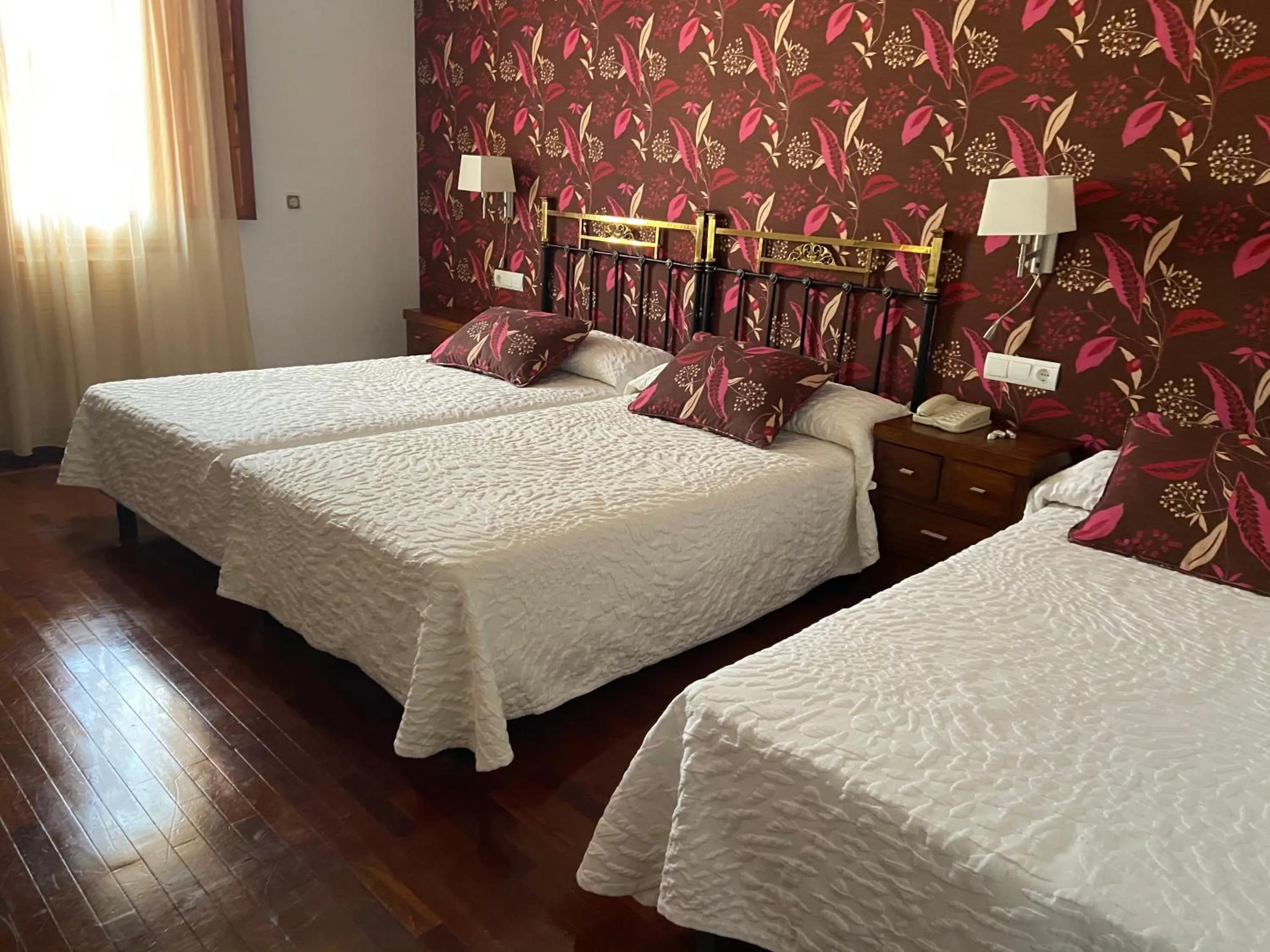 Bed in Hotel II Virrey