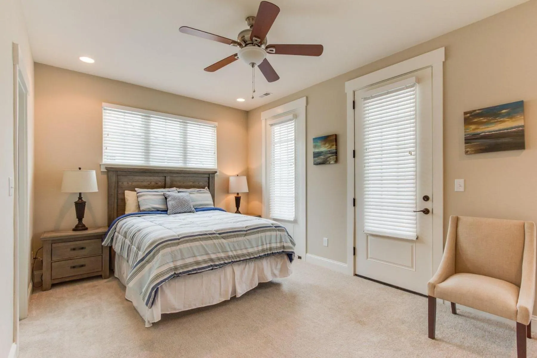 Bed in 406A The Beach House