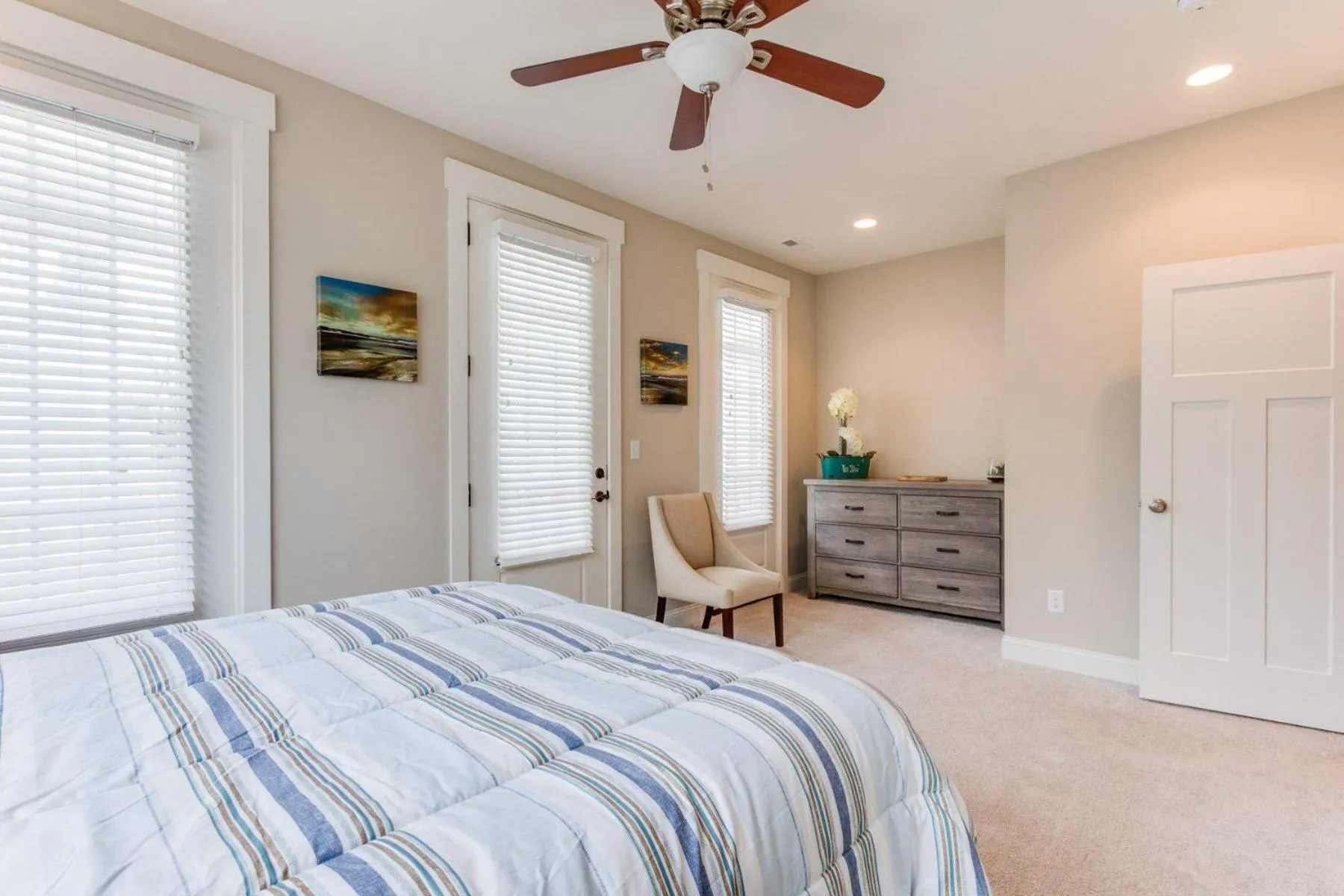 Bed in 406A The Beach House