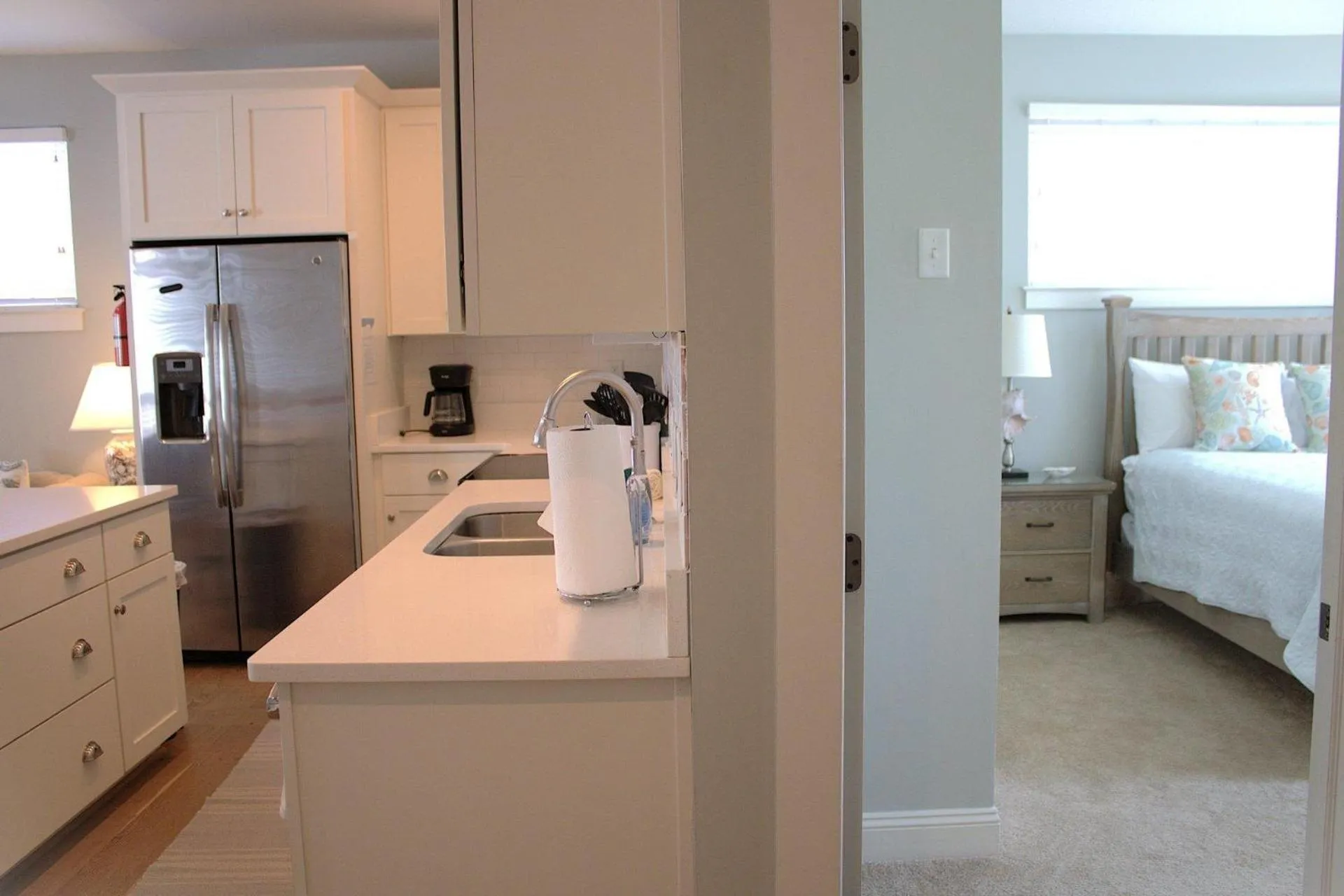 Bed in 410A The Jetty House