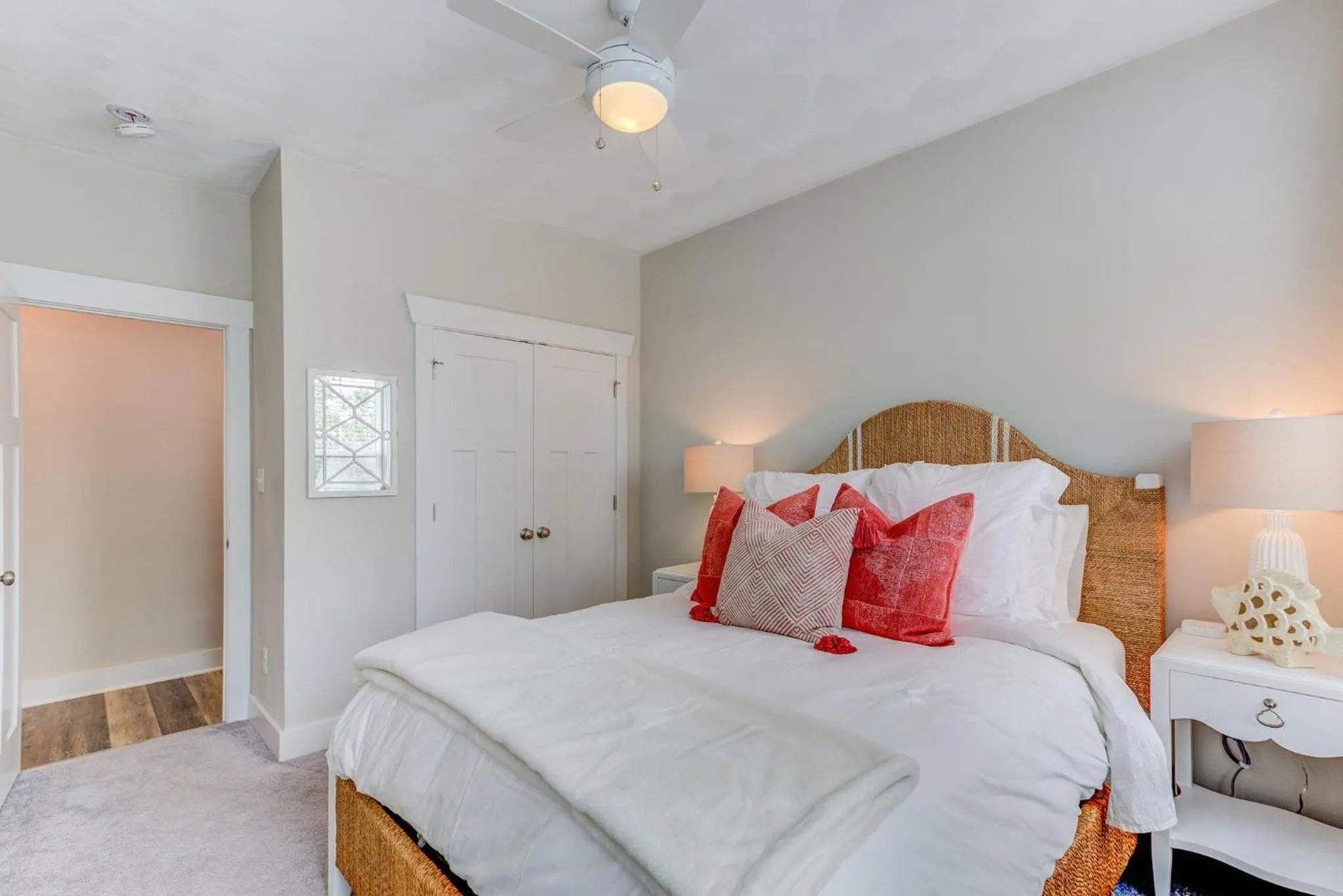 Bed in 517 The Southend Pier House