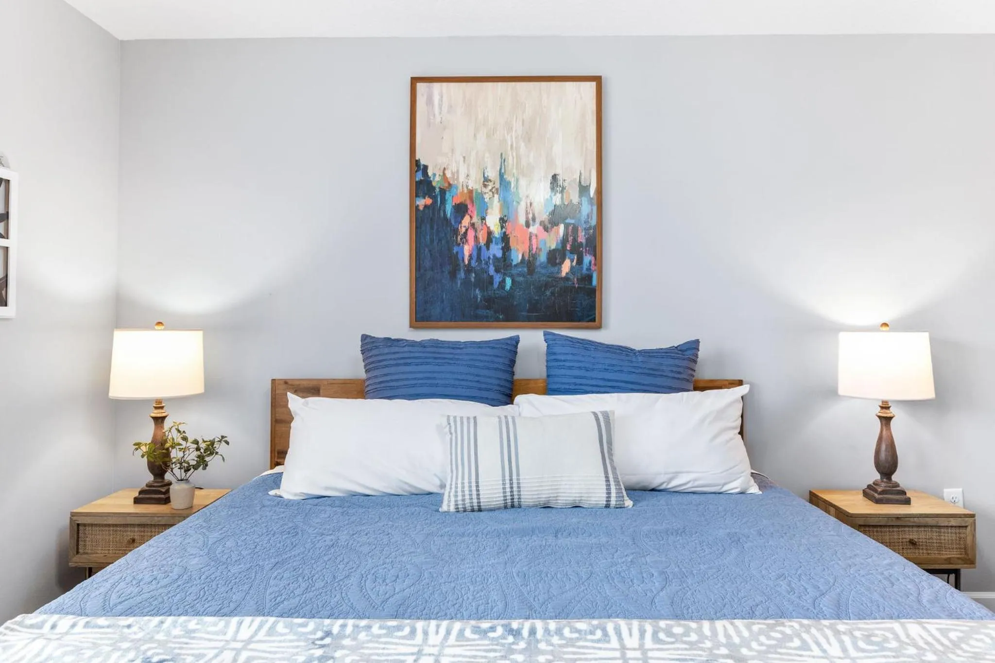 Bedroom, Bed in Brand New Bungalow with King Bed Suites in St Aug