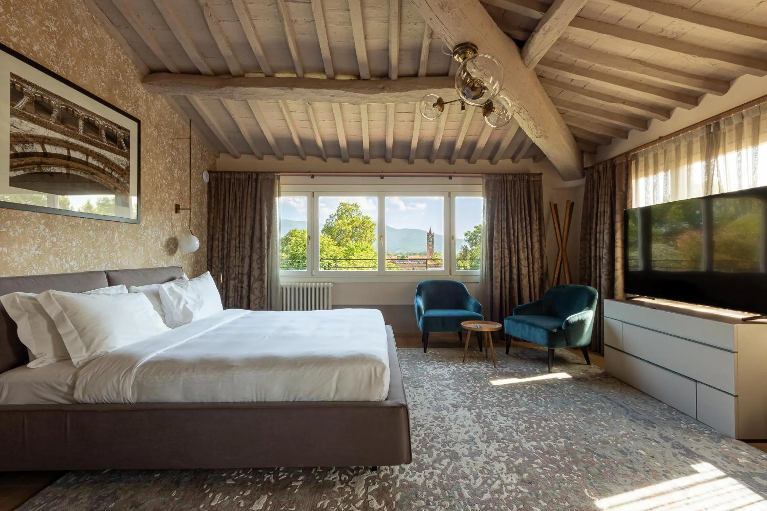 Bedroom, Bed in Grand Universe La Residenza