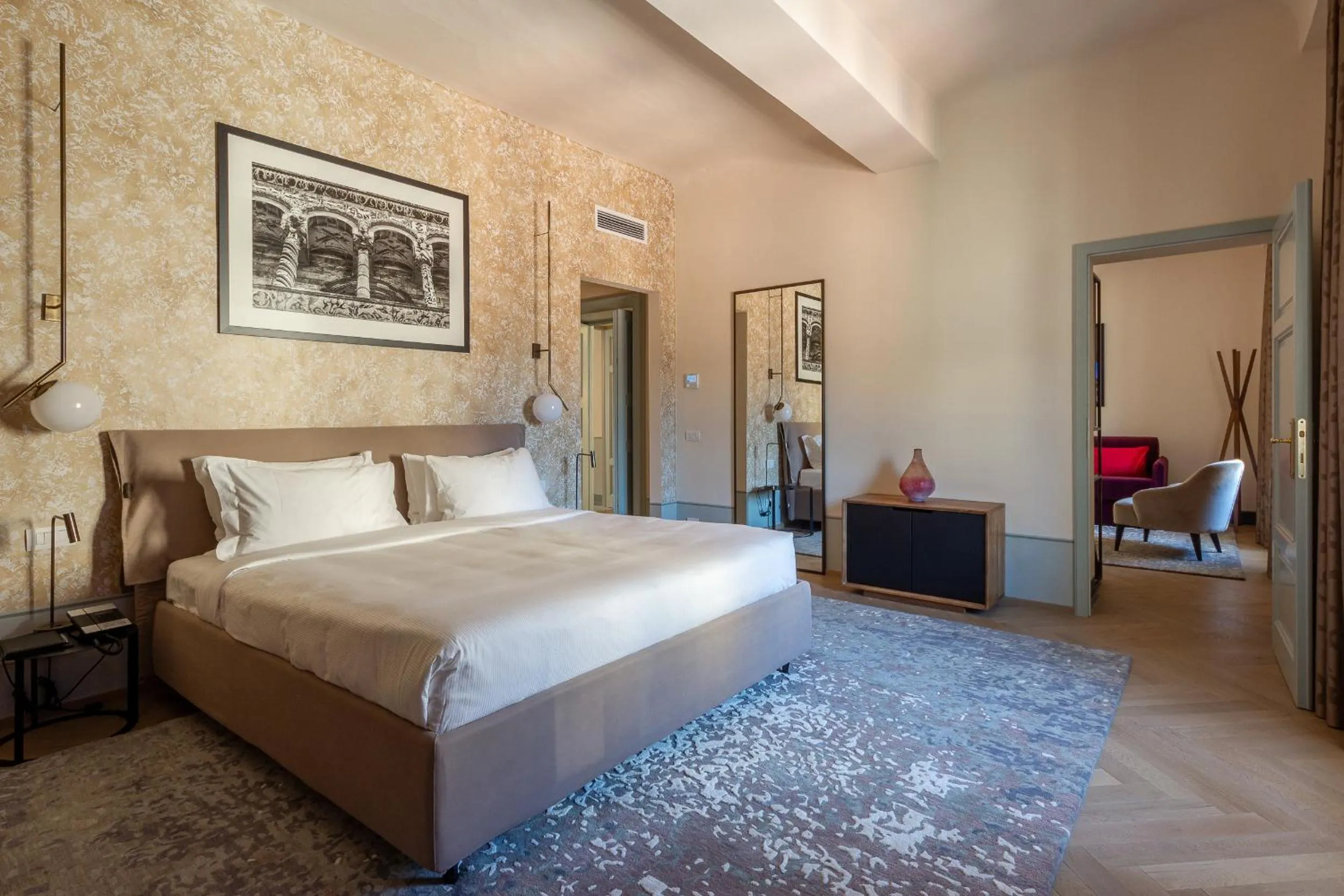 Bedroom, Bed in Grand Universe La Residenza