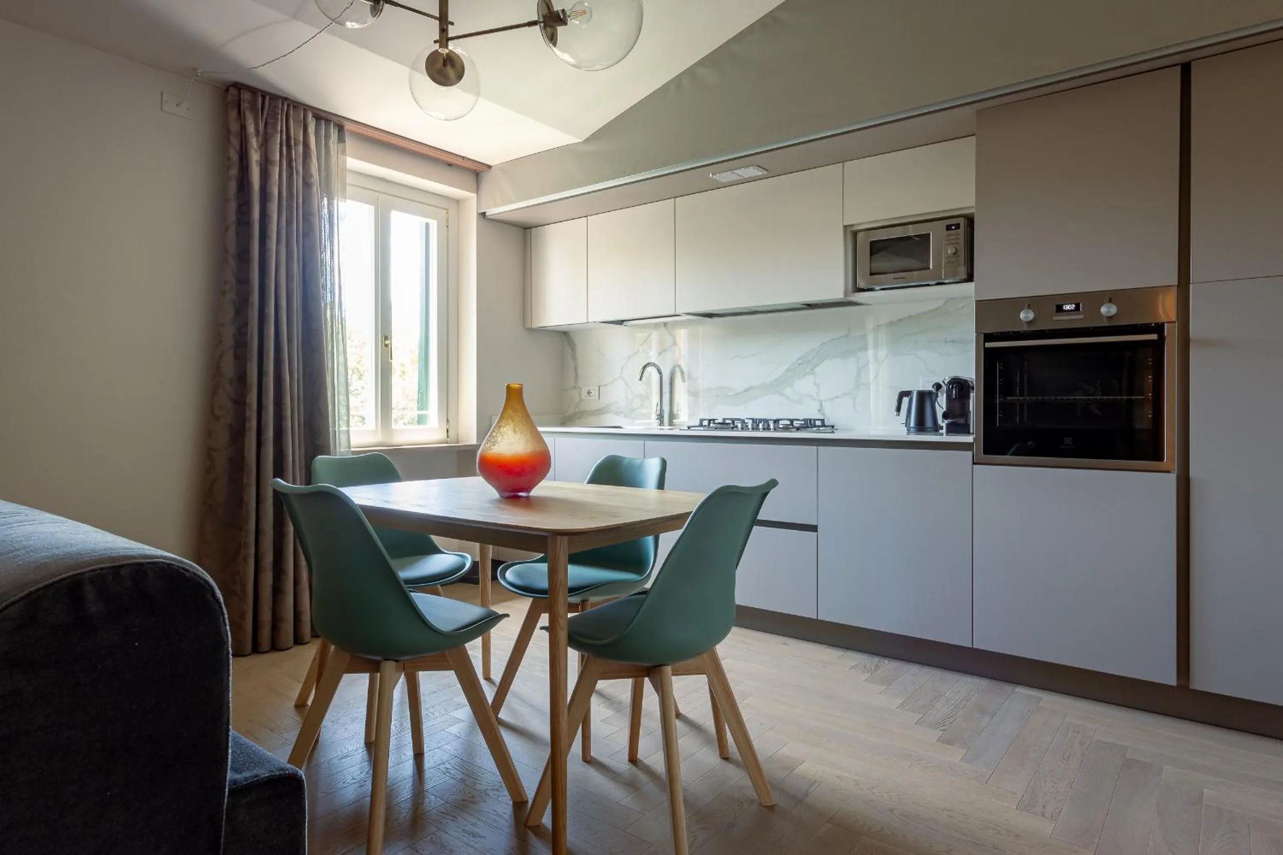 kitchen in Grand Universe La Residenza