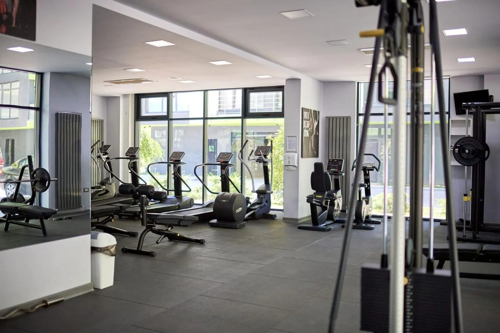 Fitness centre/facilities in Apartamente Miramare by Alz
