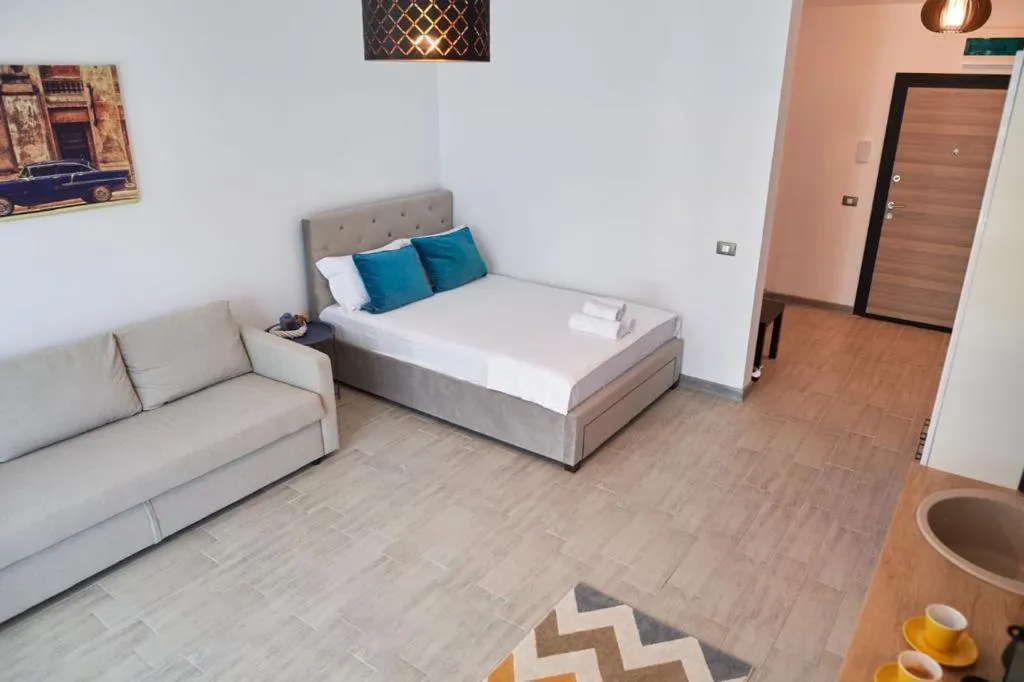 Bed in Apartamente Miramare by Alz