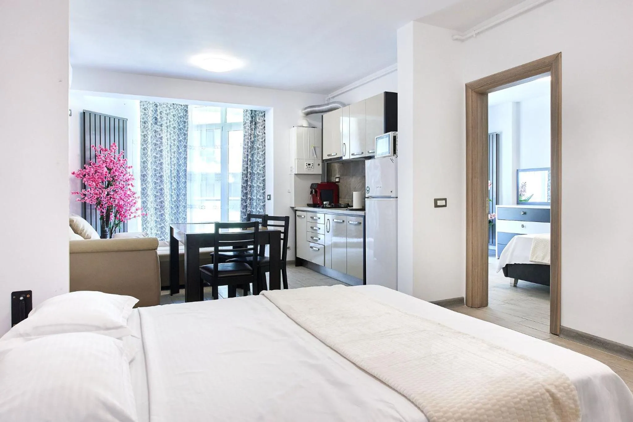 Bed in Apartamente Miramare by Alz