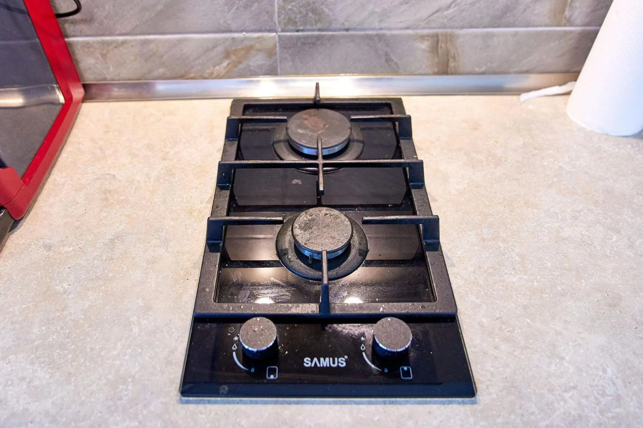 Kitchen or kitchenette in Apartamente Miramare by Alz