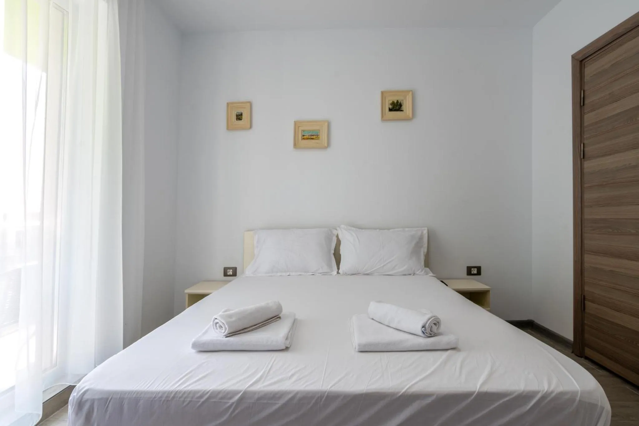 Bed in Apartamente Miramare by Alz