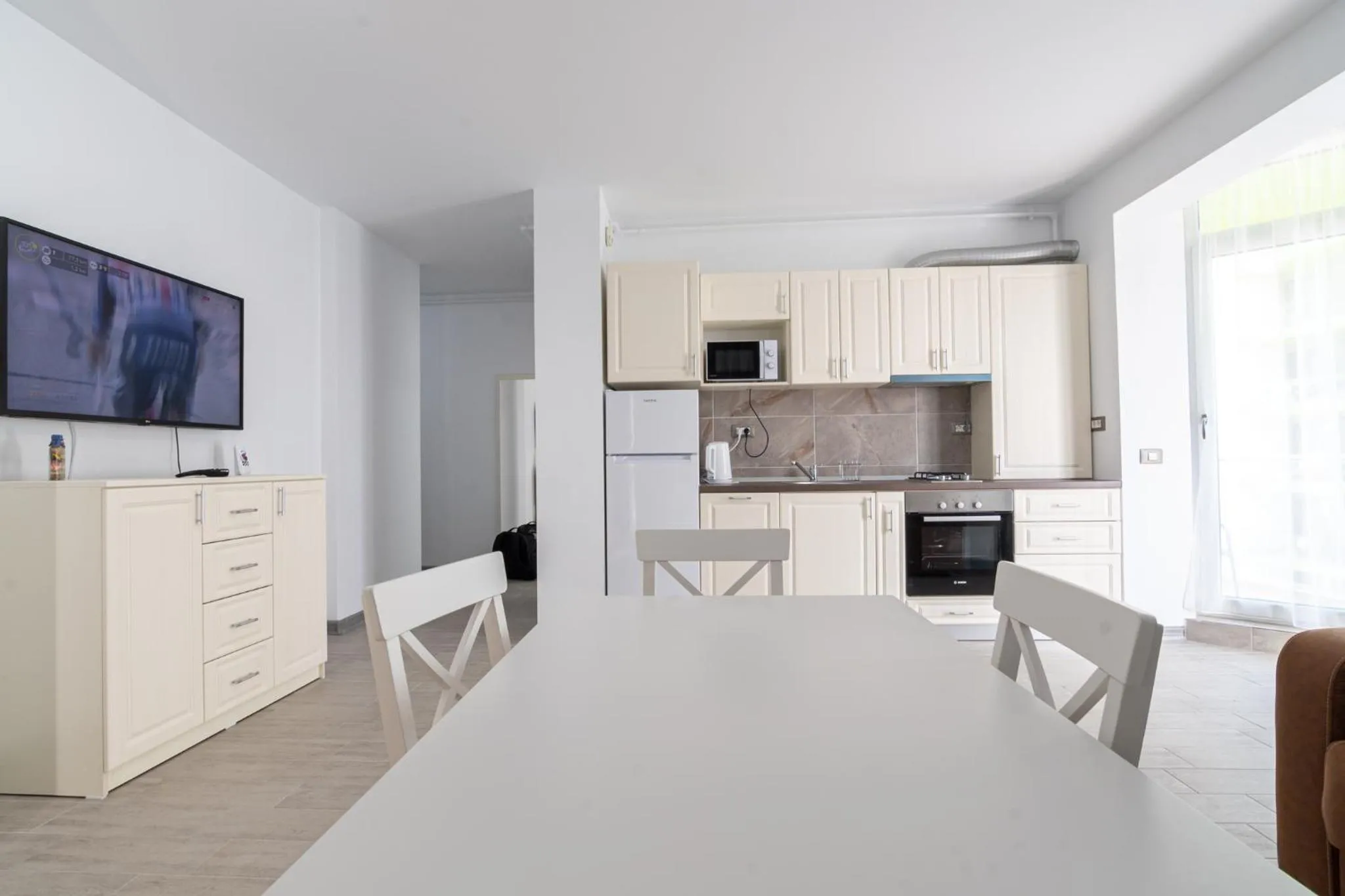 TV and multimedia in Apartamente Miramare by Alz